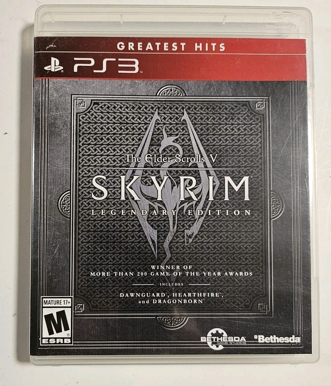 Skyrim PS3 Original Release W/ Manual Tested