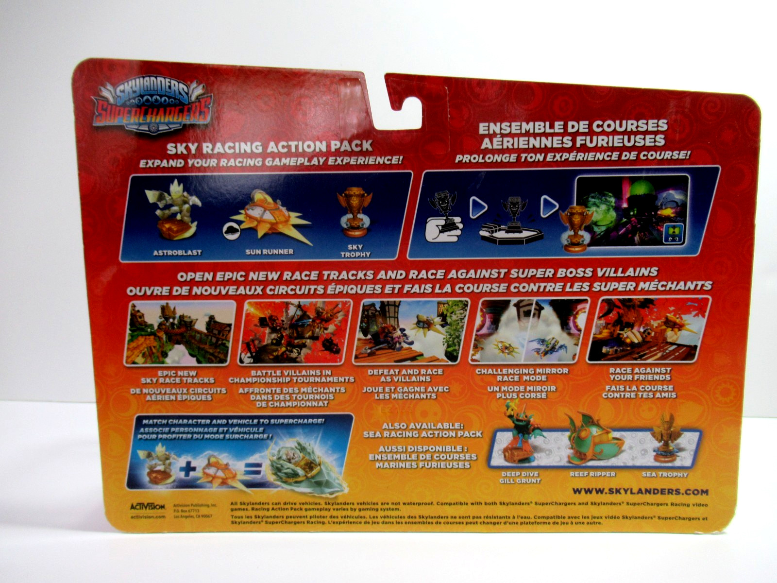Skylanders Superchargers Sky Racing Action Pack New in Package