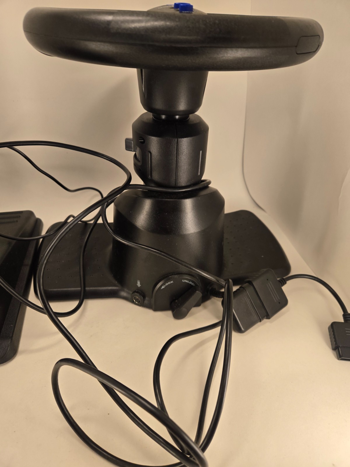 Performance V3FX Racing Wheel 2 w/Foot Pedal for Playstation 2 (PS2) Used