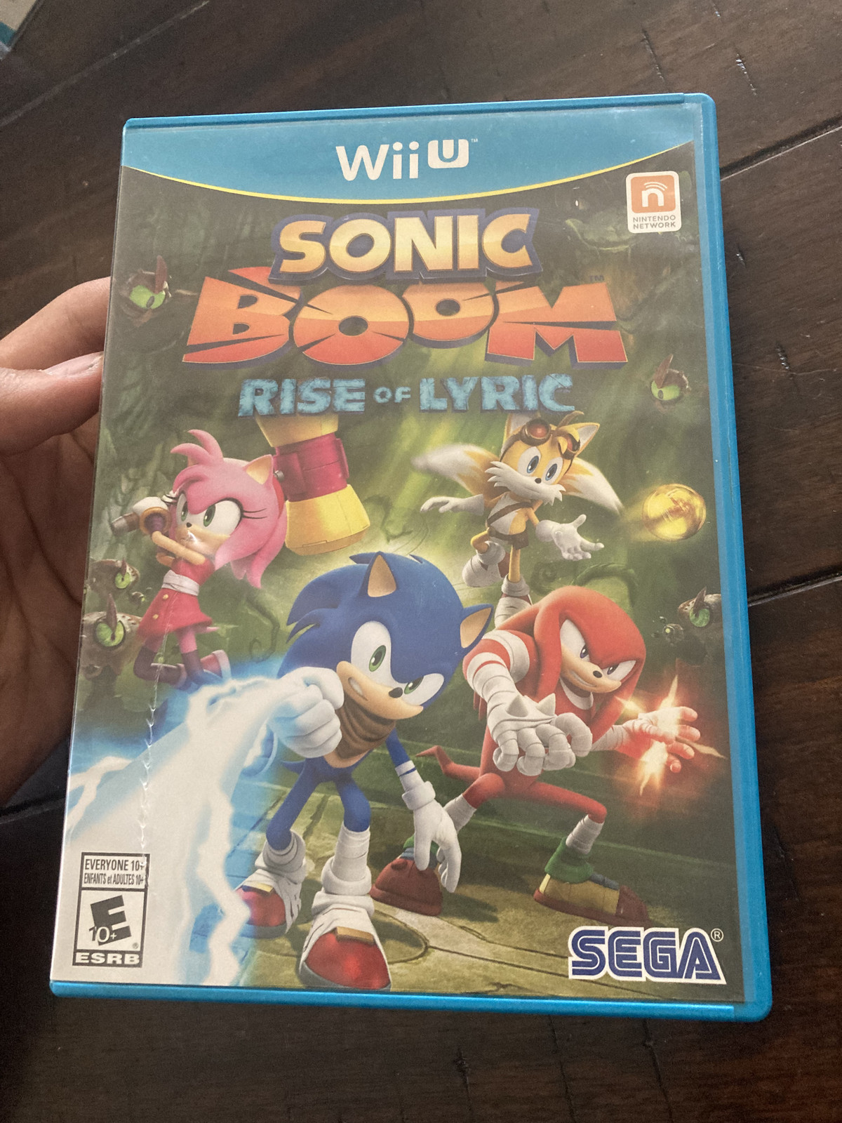 Sonic Boom: Rise of Lyric (Nintendo Wii U, 2014) CIB COMPLETE
