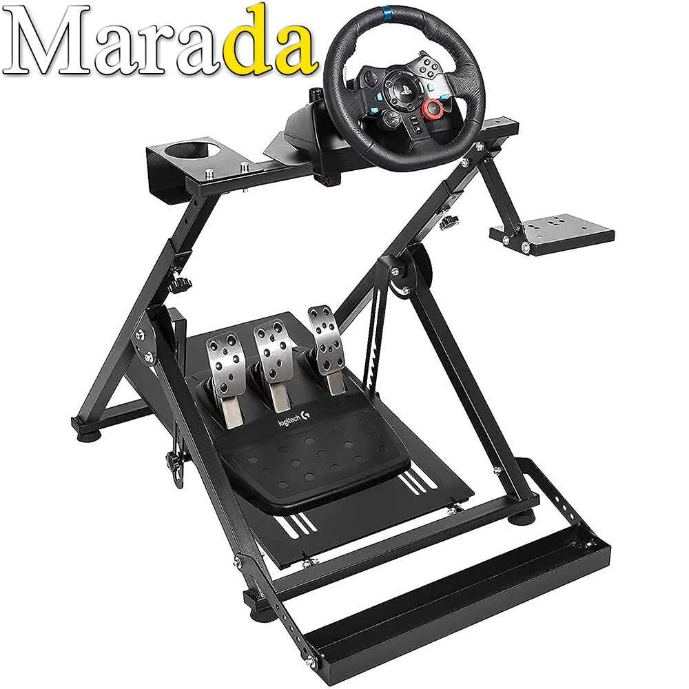 Marada Racing Wheel Stand “X” FRAME Fit Logitech G25 G27 G29 G920 Thrustmaster