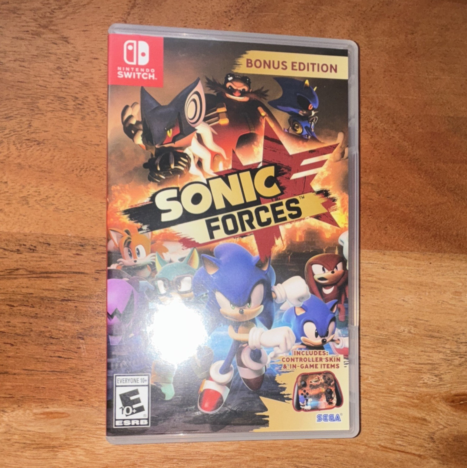 SEGA Sonic Forces Bonus Edition Nintendo Switch Game NTSC-U/C E10+ Sonic