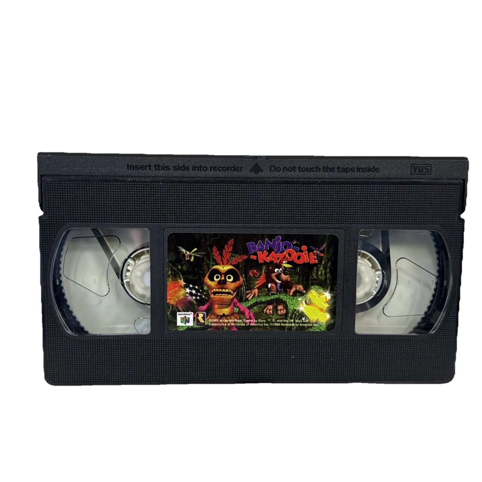 Banjo-Kazooie Nintendo 64 1998 Toys R Us – Promo VHS Tape N64 Blockbuster Exclus