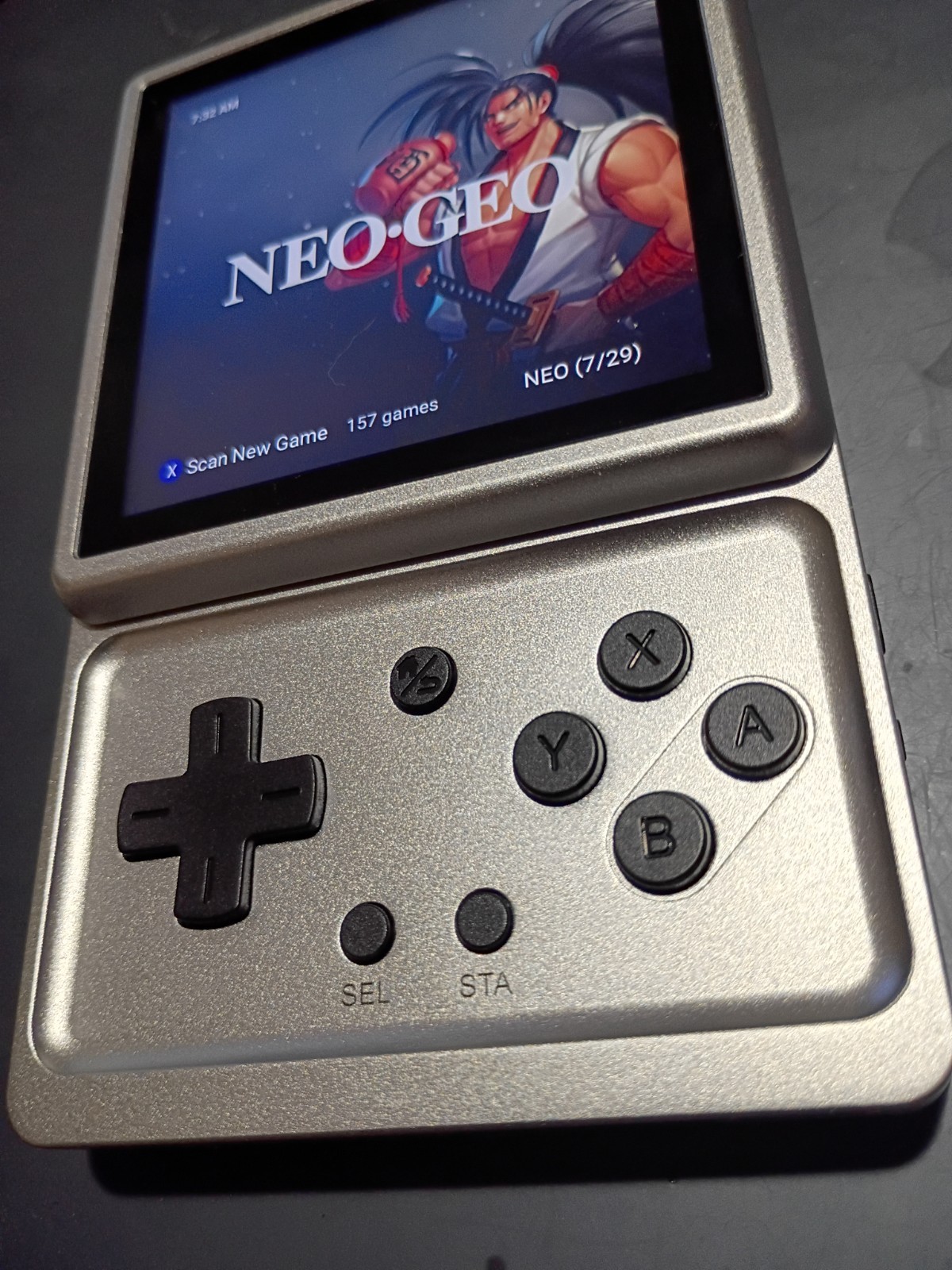 Anbernic – RG Rotate with a Custom 256GB Game Card ** Mint Condition**