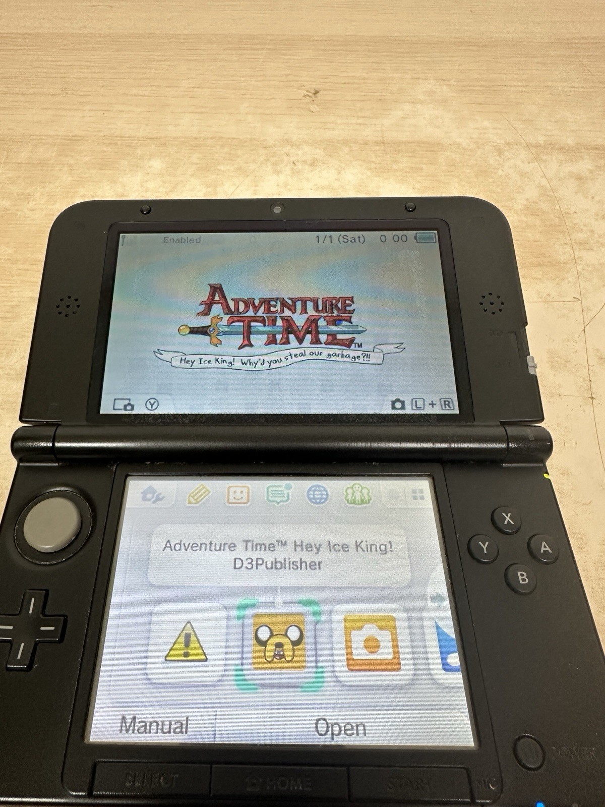 Nintendo 3DS XL Limited Edition Red Super Mario Bros 2 Edition – Works, Has Wear