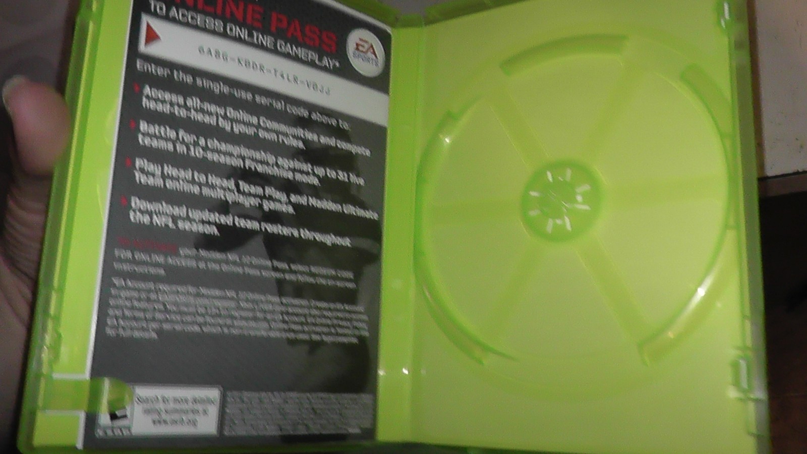 MADDEN NFL 12 – xbox 360 Game Tested Working