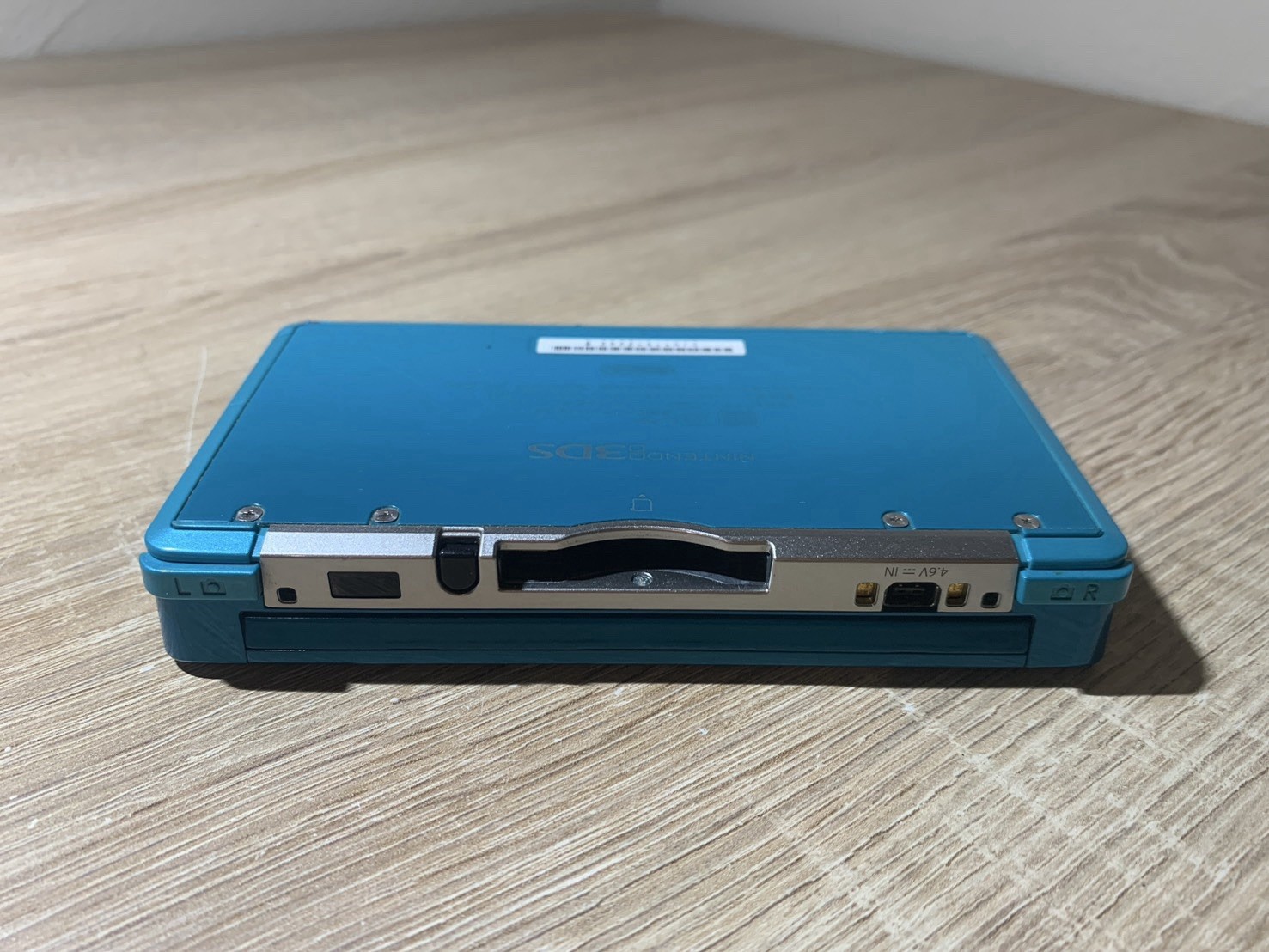 1405 Nintendo 3DS Aqua Blue Good TESTED