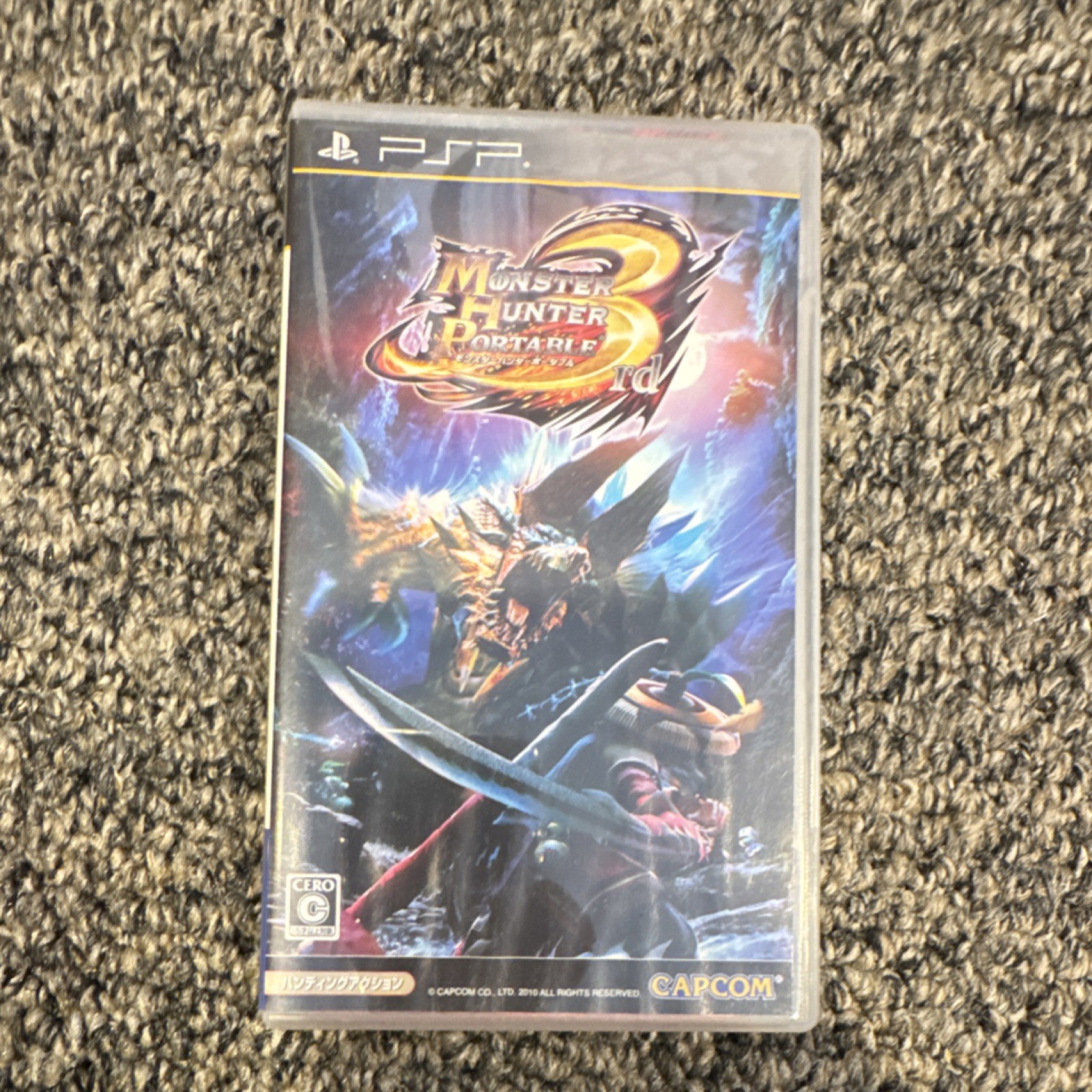 CAPCOM Monster Hunter Portable 3rd (Sony PSP, NTSC-J Japan, 2010)