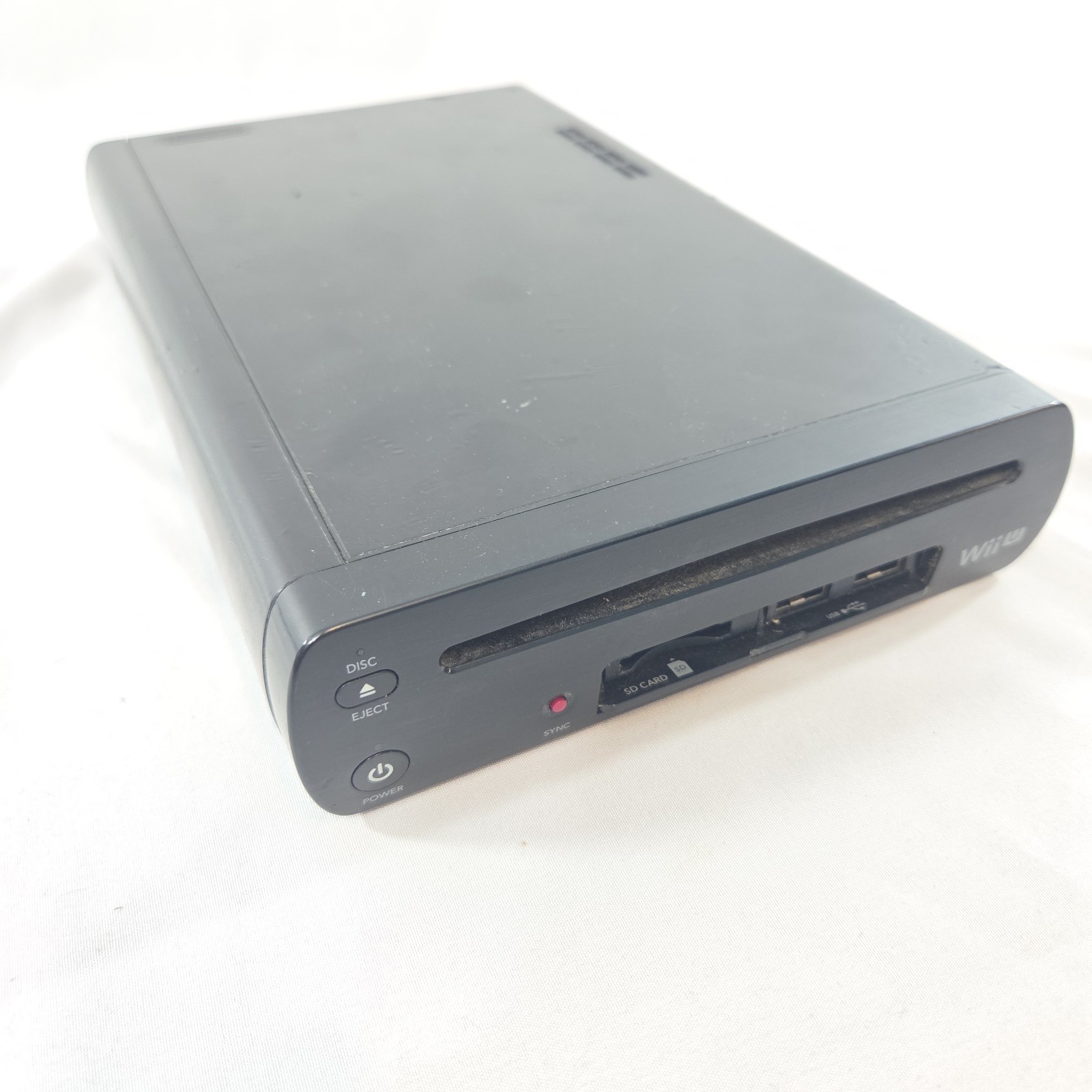 Nintendo Wii U WUP-101(02) 32GB Black Console Only *No Gamepad* Tested *READ*