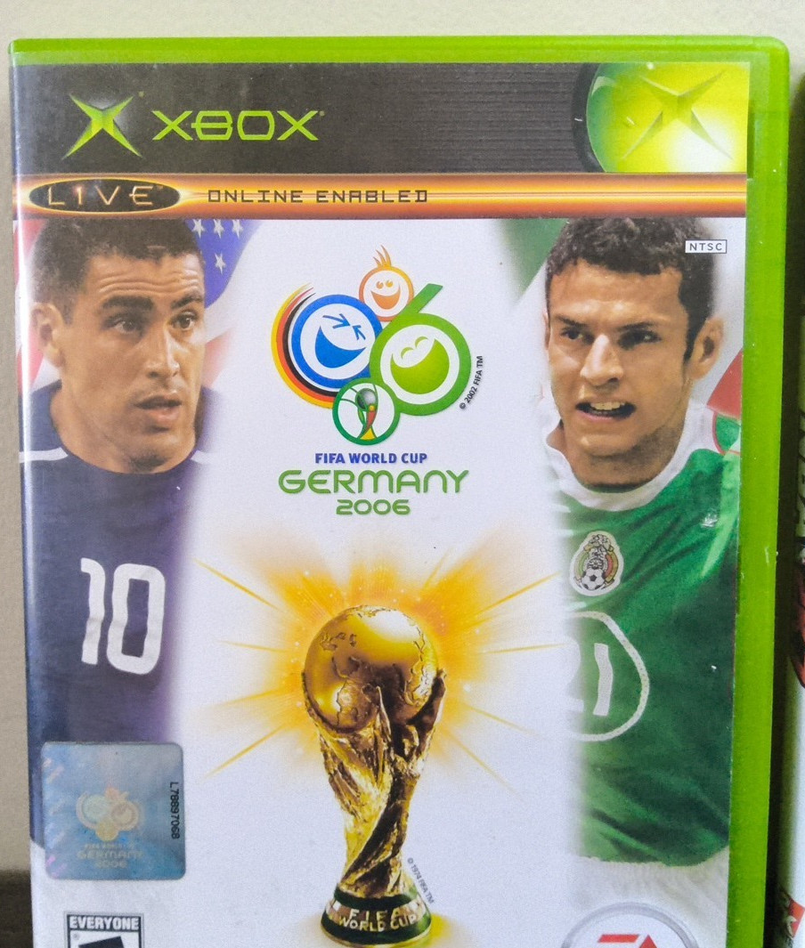 Microsoft Original Xbox 2 pack FIFA WORLD CUP GERMANY 2006 AND NBA 2K7