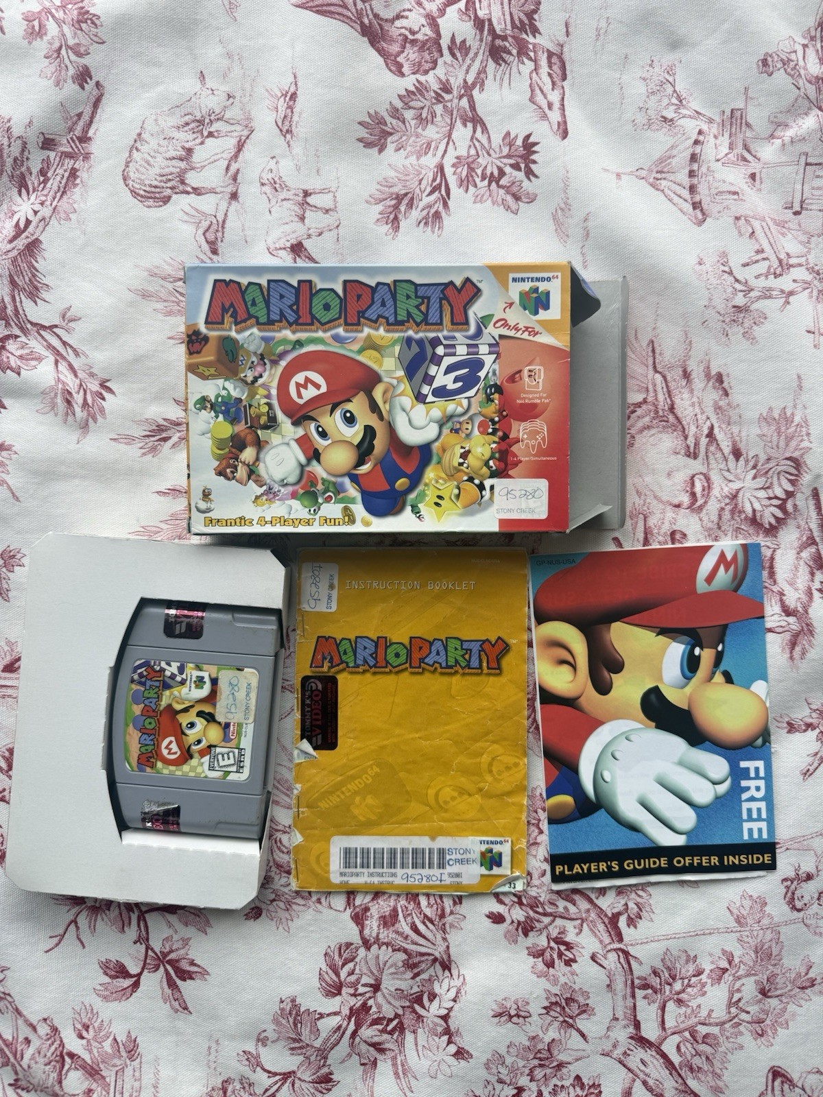 Mario Party 1 (Nintendo 64 N64) Complete in Box CIB READ