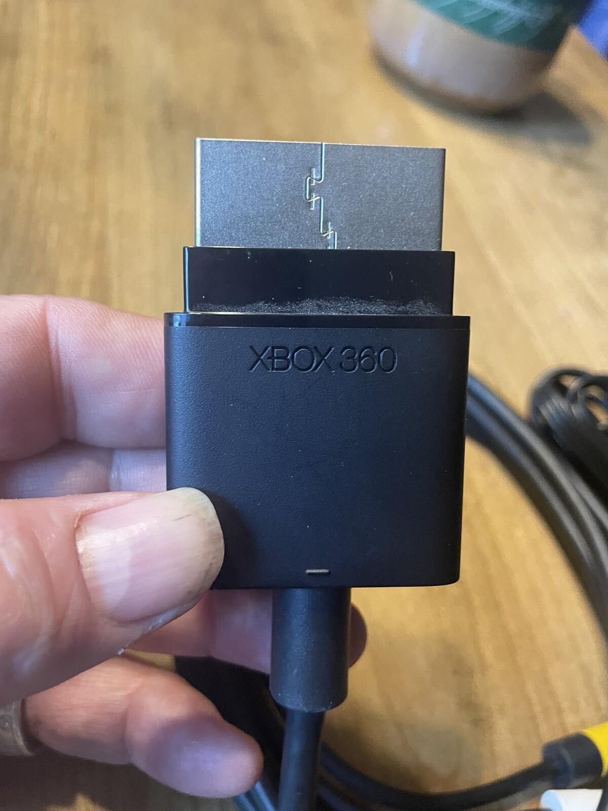 Genuine Original XBOX 360 Composite AV RCA Video Cable Cord Official OEM
