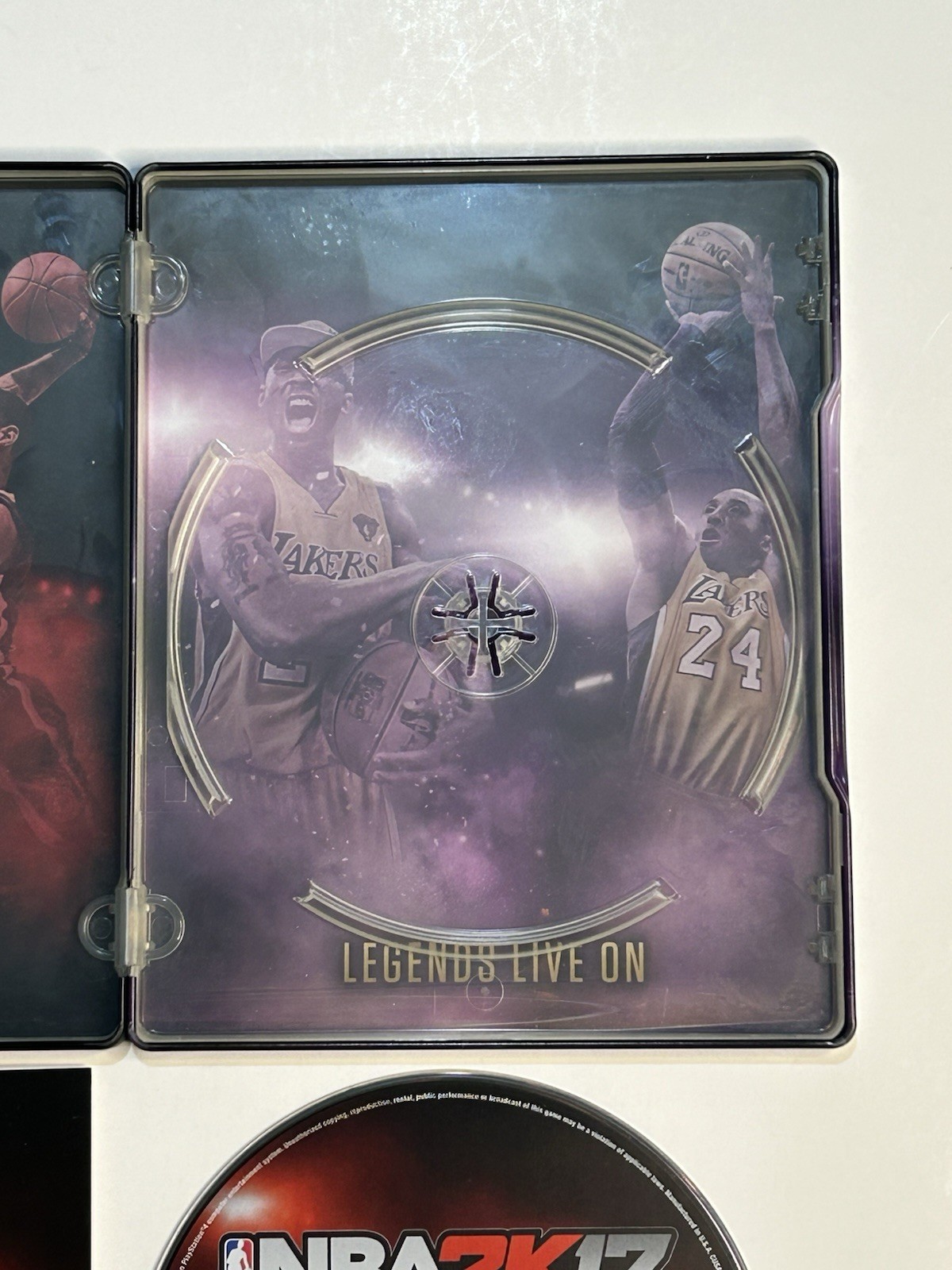 NBA 2K17 Rare Kobe Bryant Steelbook With Game + Legend Edition Gold (Xbox One)