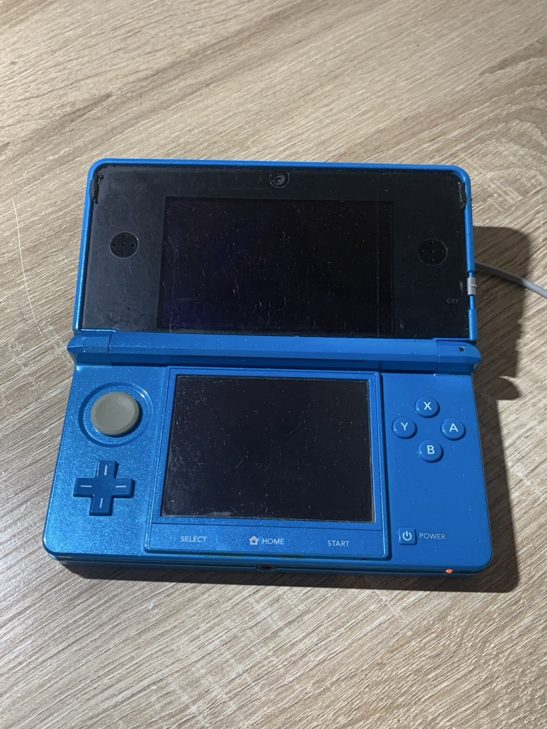 1253 Nintendo 3DS Light Blue Good TESTED