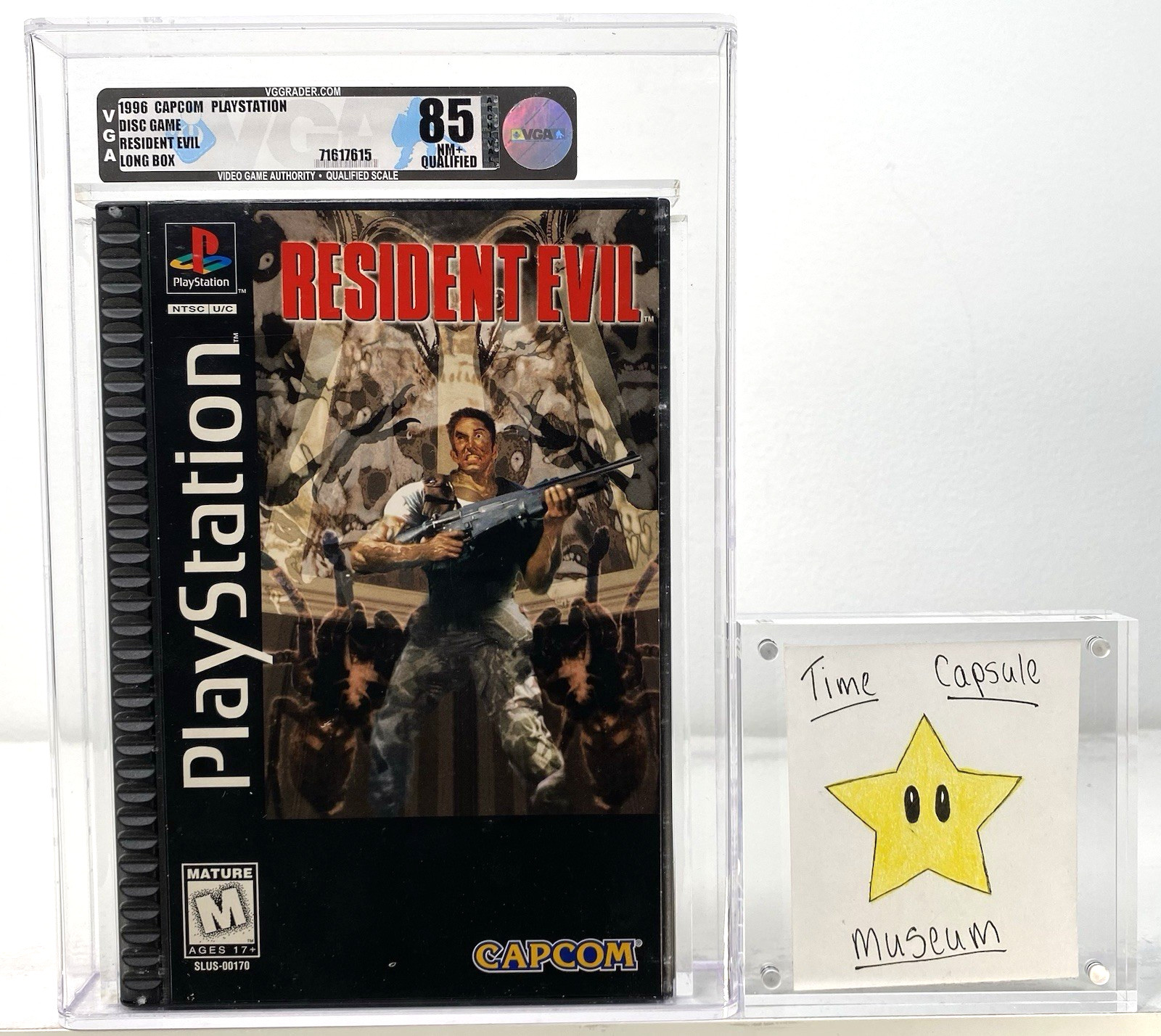 Resident Evil Sony PlayStation 1 PS1 Brand New 1996 Longbox VGA Qualified 85