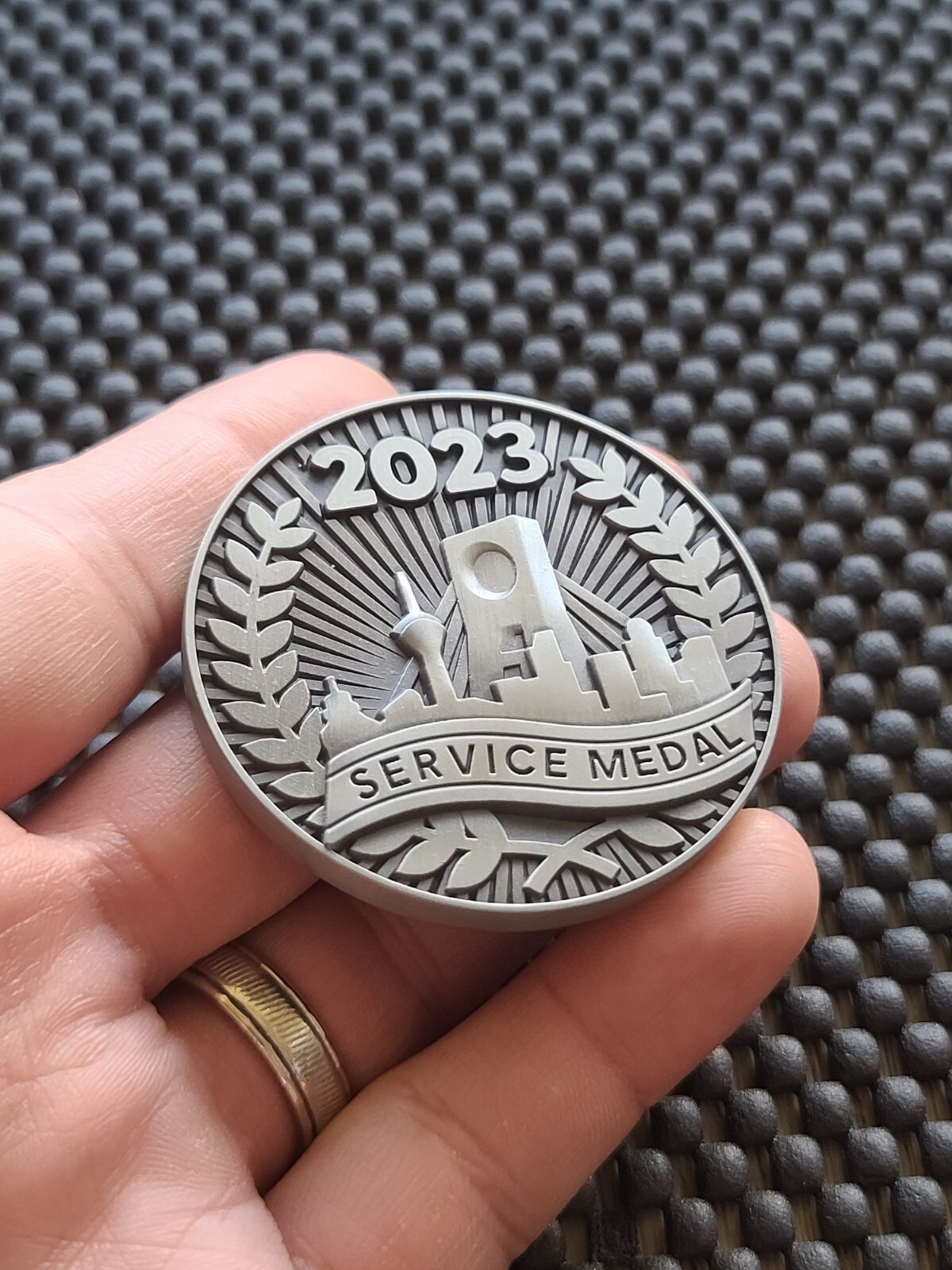Ubisoft Employee Developer Service Medal Coin 2023 Chengdu China Rare Promo PC