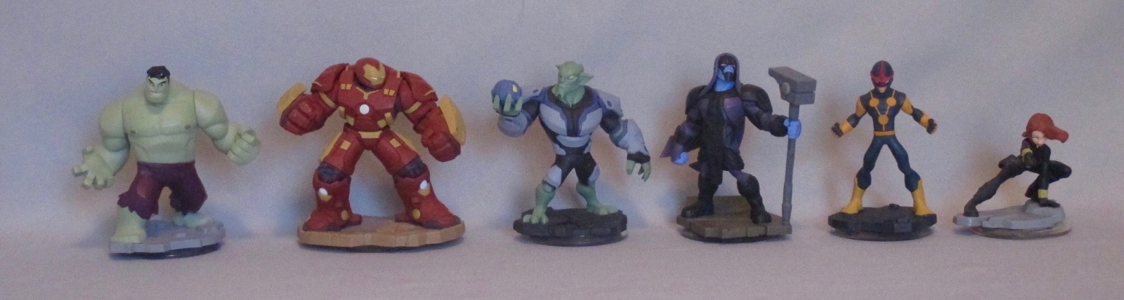 Disney Infinity 2.0 Figures Lot of 13 – Iron Man Thor Captain America Hulk Widow