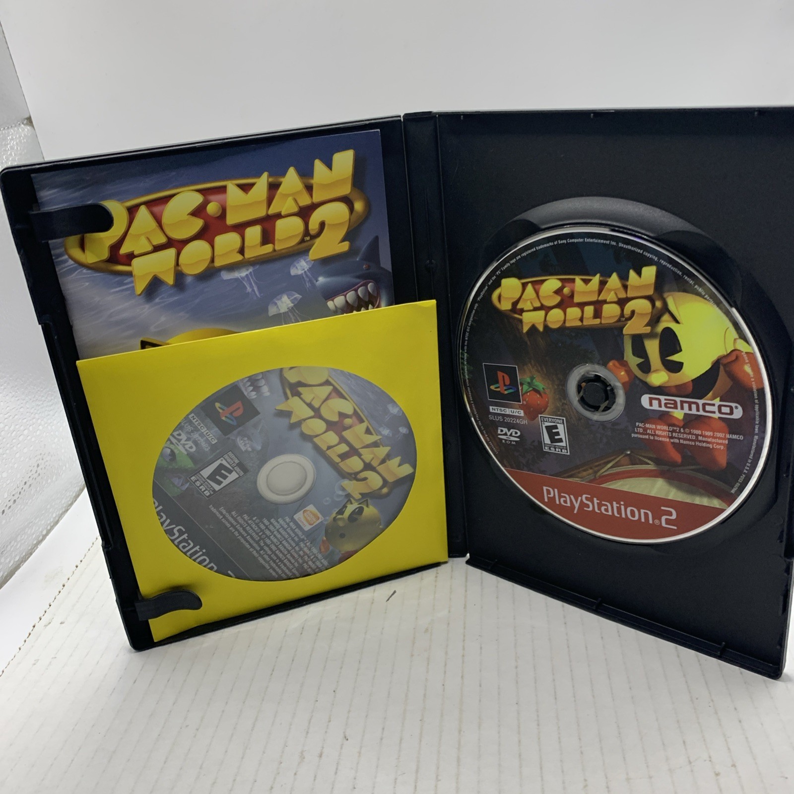 Mint Pac-Man World 2 / PlayStation 2 PS2 / Compete W/ Reg See Pics & Store