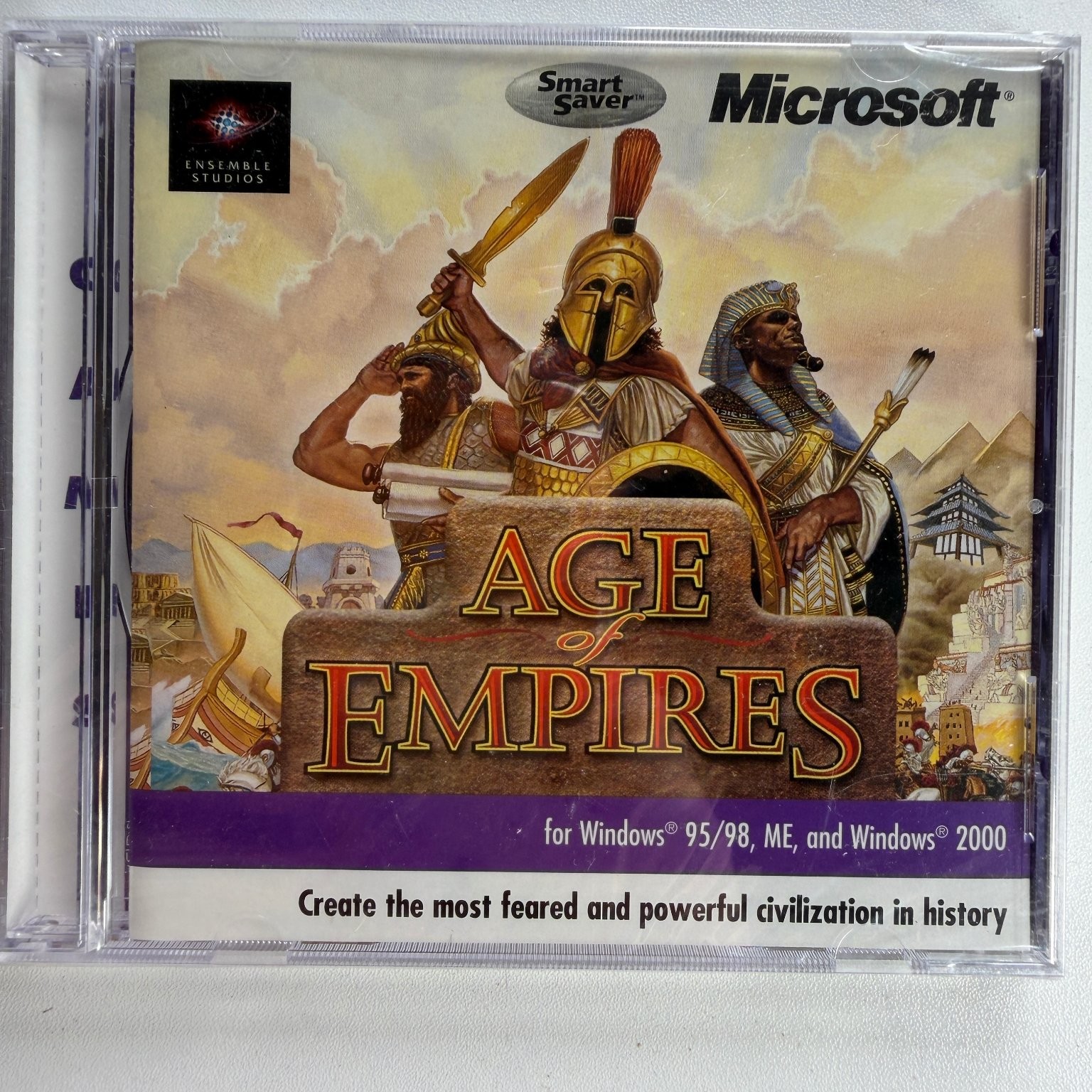 Age of Empires PC Windows 95/98/ME/2000 Video Game RTS Strategy