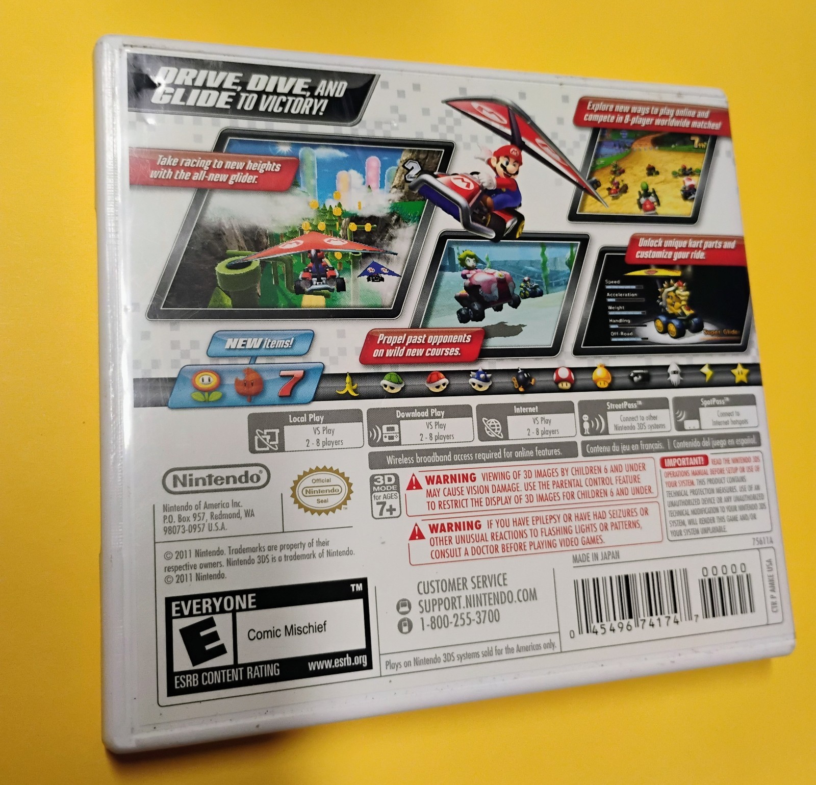 Mario Kart 7 – Nintendo 3DS
