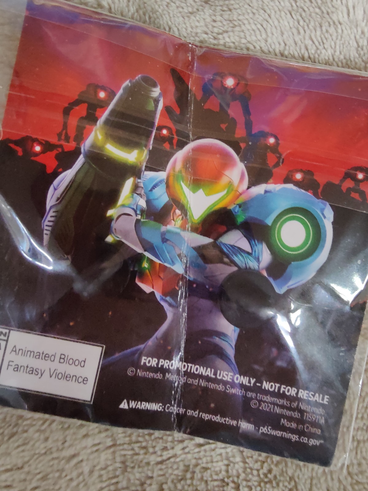Metroid Dread Preorder Bonus Pin Set NEW Not Mint