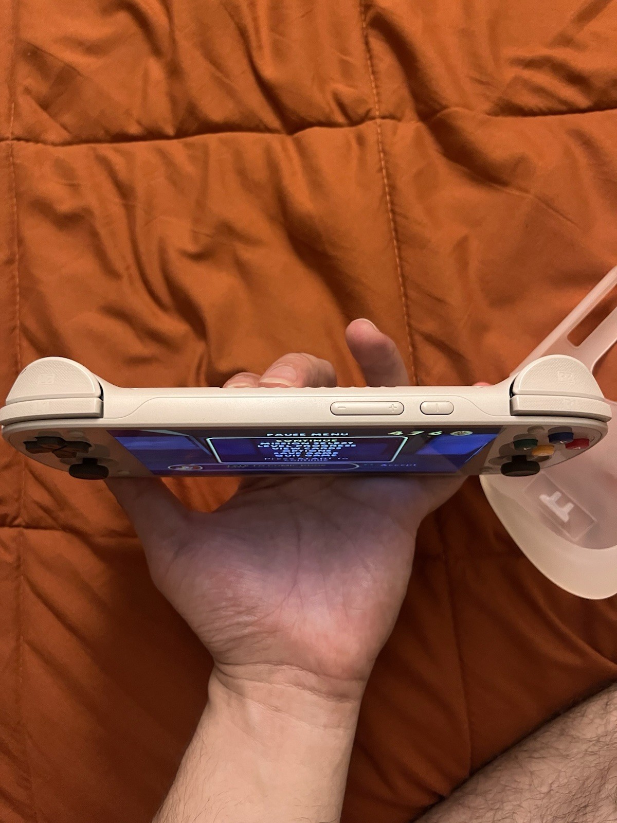 Retroid Pocket 5 with Clear Case