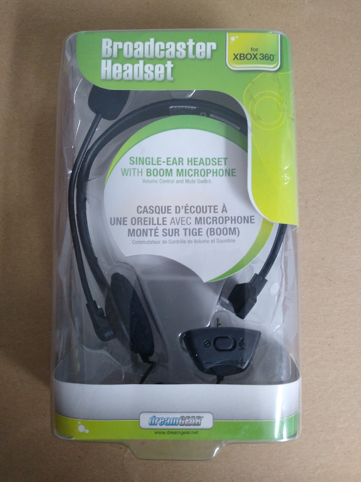 dreamGEAR DG360-1711 Black Headset