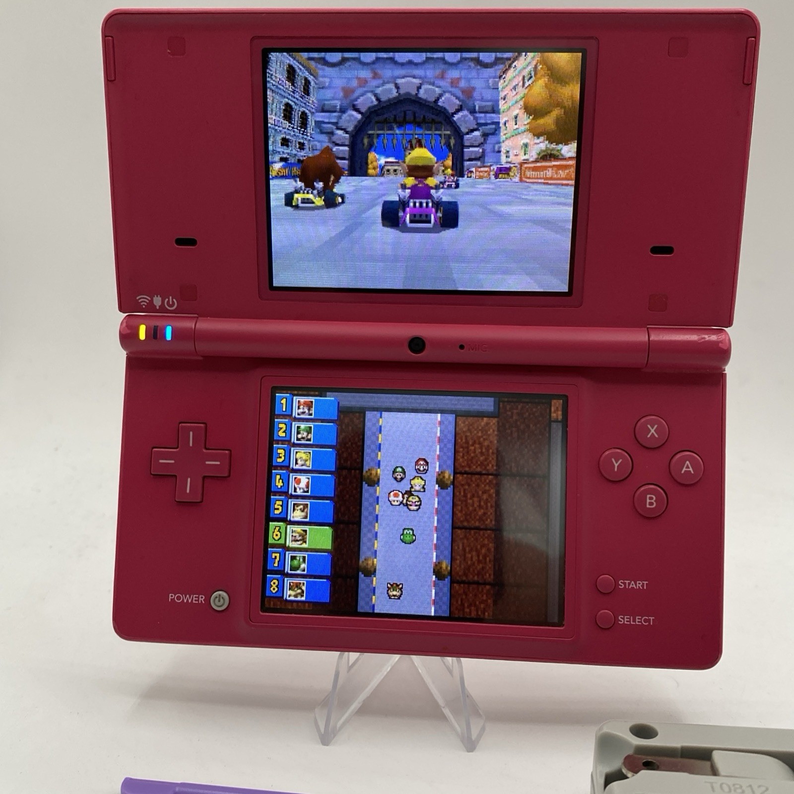 Nintendo DSi Hot Pink Console Bundle w/ Charger & 16GB SD Card – Excellent