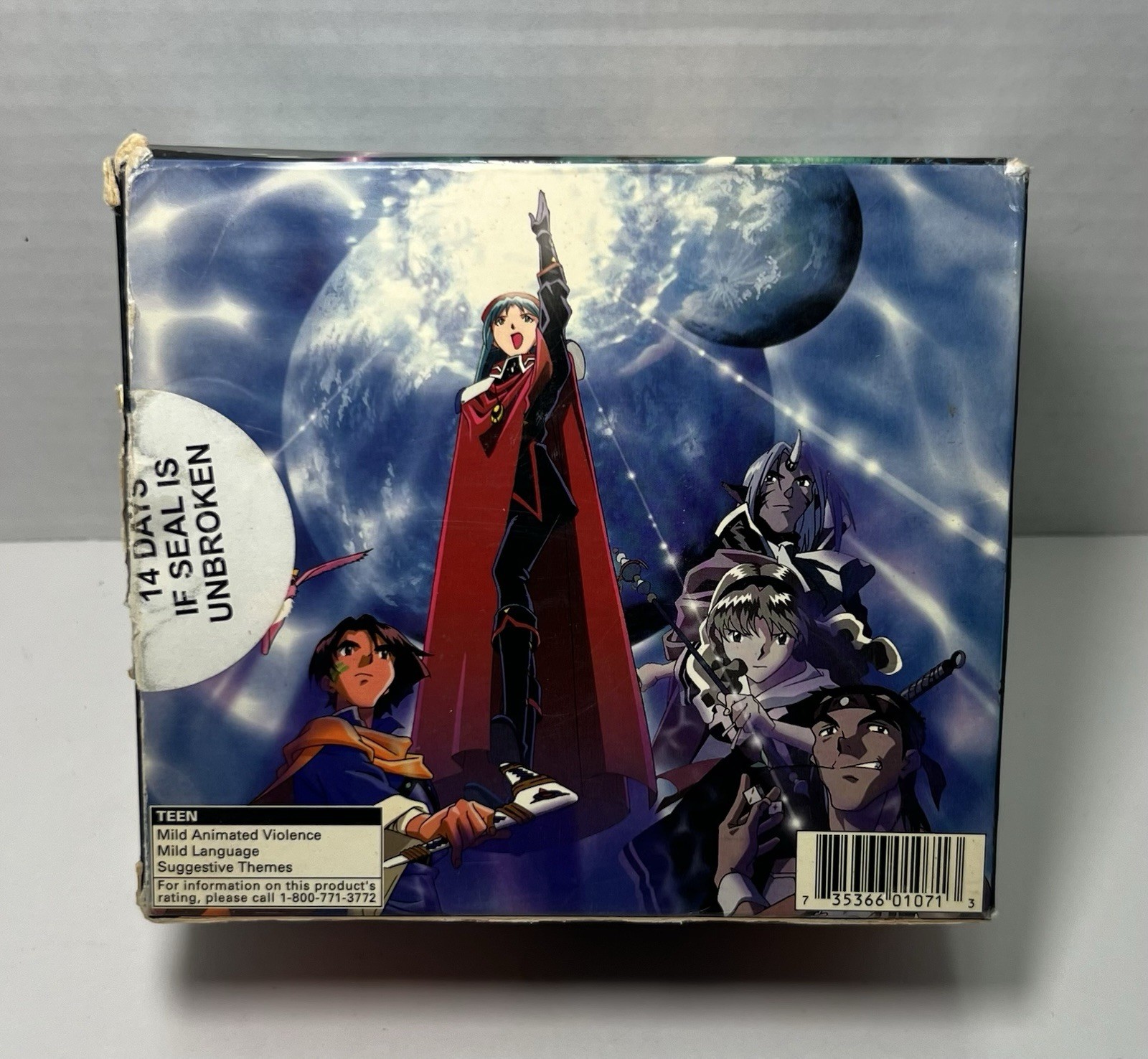 Lunar 2 Eternal Blue Complete PS1 Collector’s Edition Complete Working ••