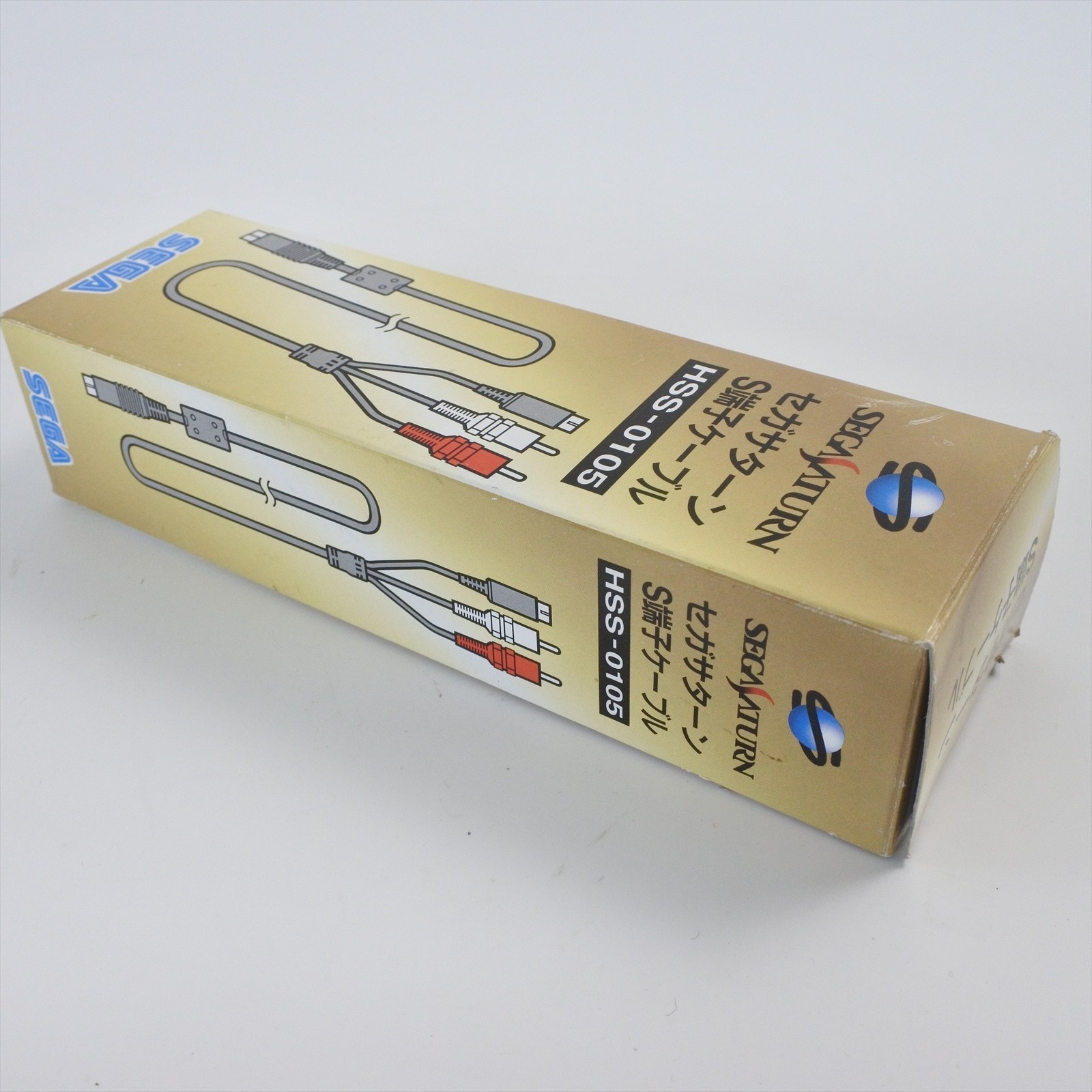 S Video Cable For Sega Saturn HSS-0105 Official Boxed Tested JAPAN Game Ref 0547