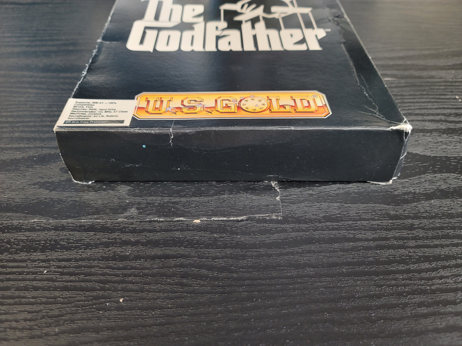 The Godfather PC Computer Big Box Complete In Box CIB Great Condition IBM 3.5″