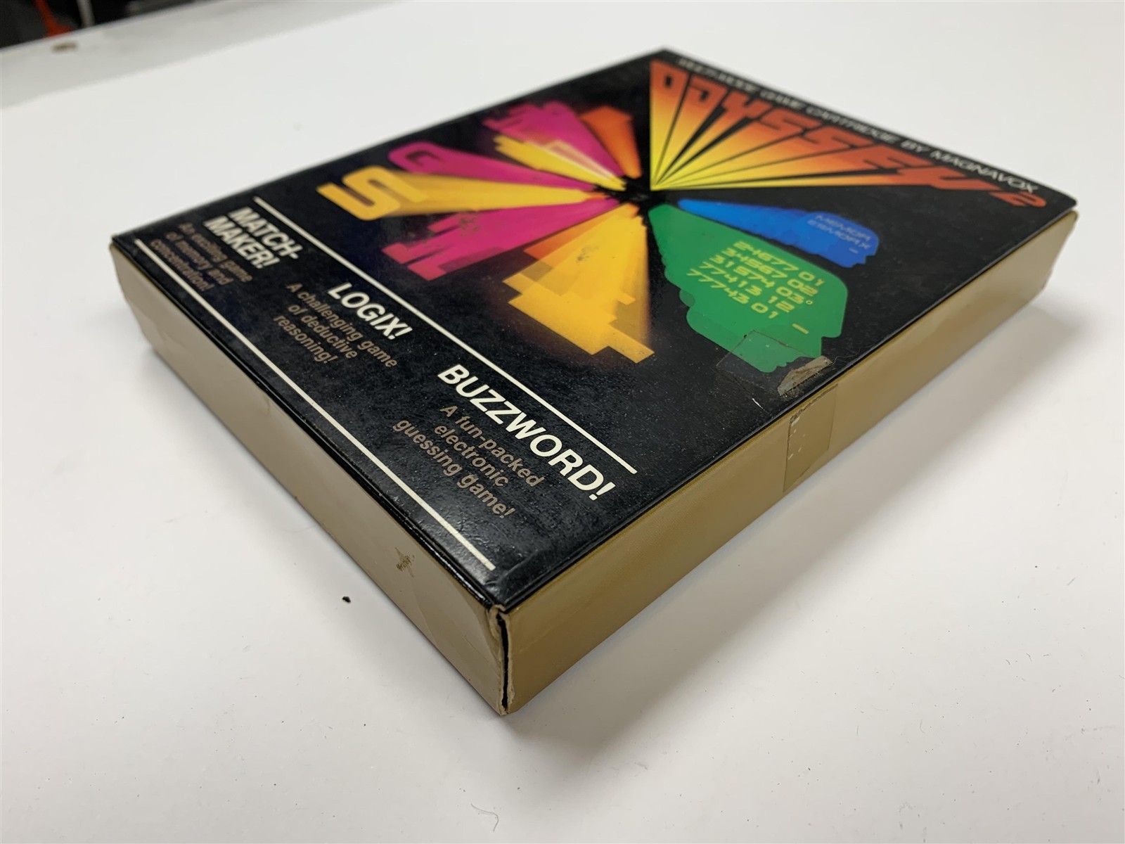 Match-Maker! Logix! Buzzword! Magnavox Odyssey 2 CIB Complete Manual 1978