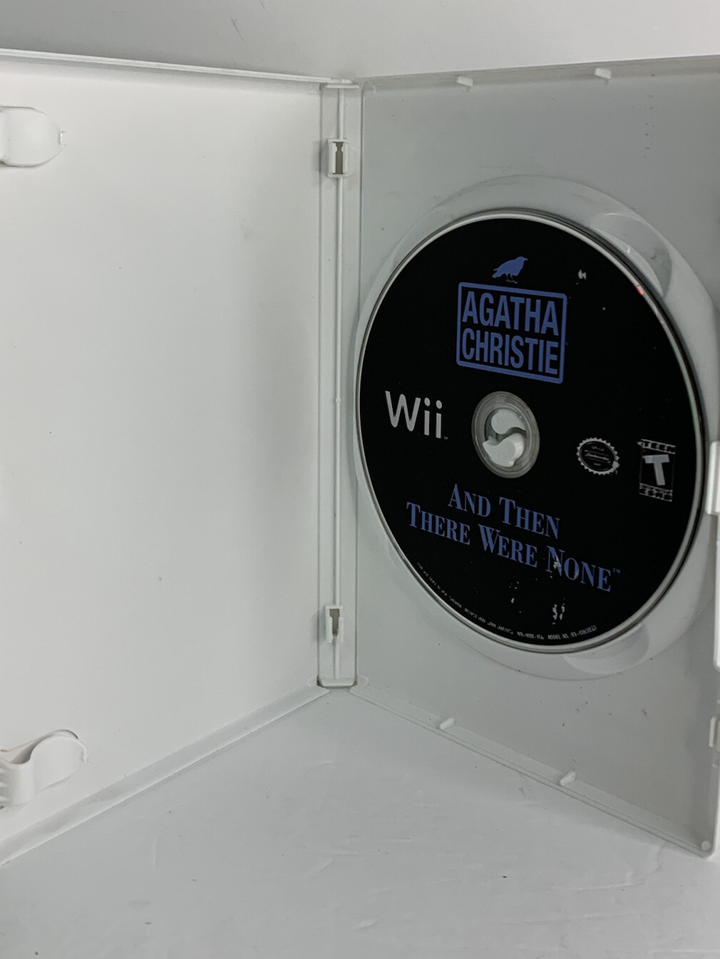 Agatha Christie: And Then There Were None (Nintendo Wii, 2008) No Manual – EUC