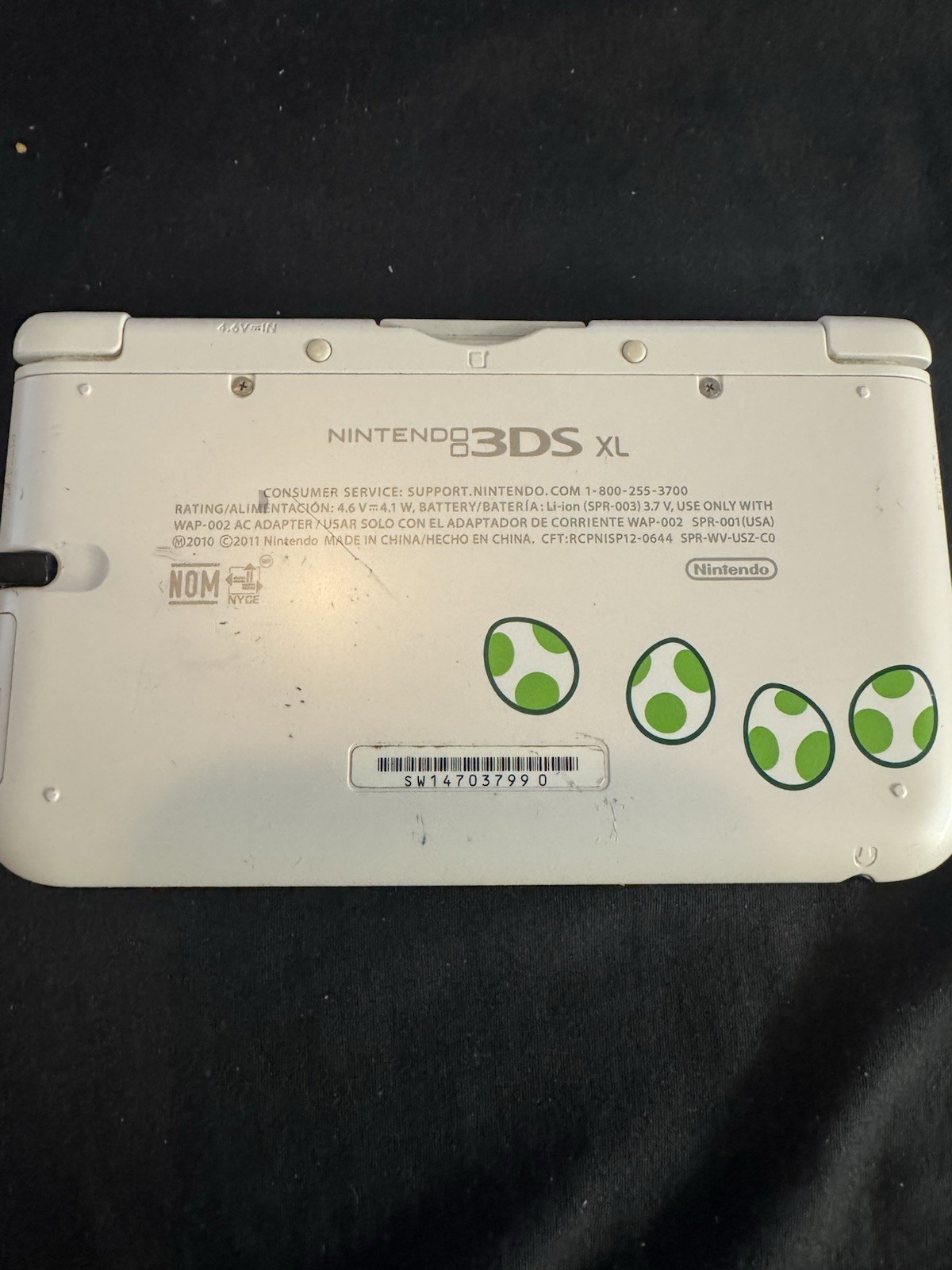NINTENDO 3D XL YOSHI LIME GREEN LIMITED EDITION PRE plus game pokemon omega