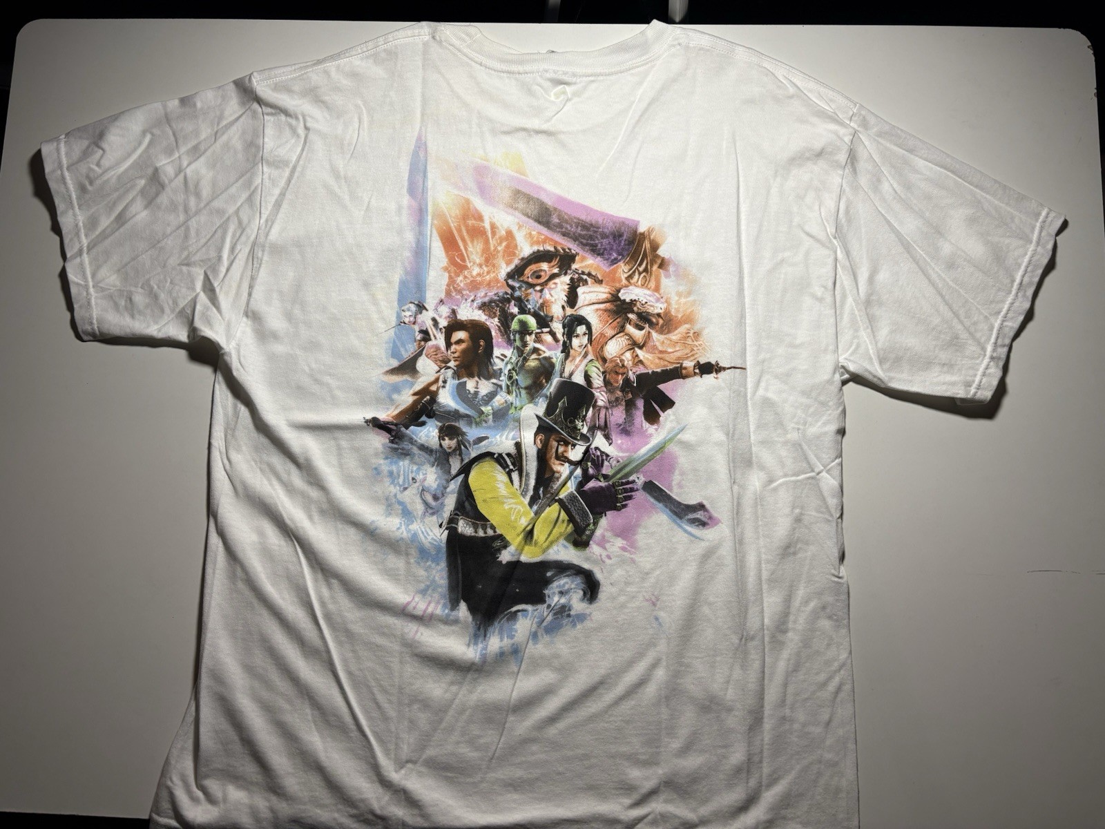 Soul Calibur Broken Destiny 2000s Official Video Game Vintage Shirt Size XL Y2K