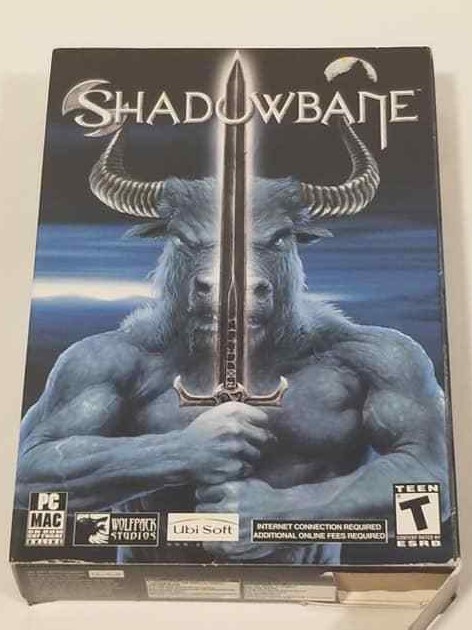 Shadowbane Windows Mac 2003 Wolfpack Studios RPG Ubi Soft Rated Teen PC Game