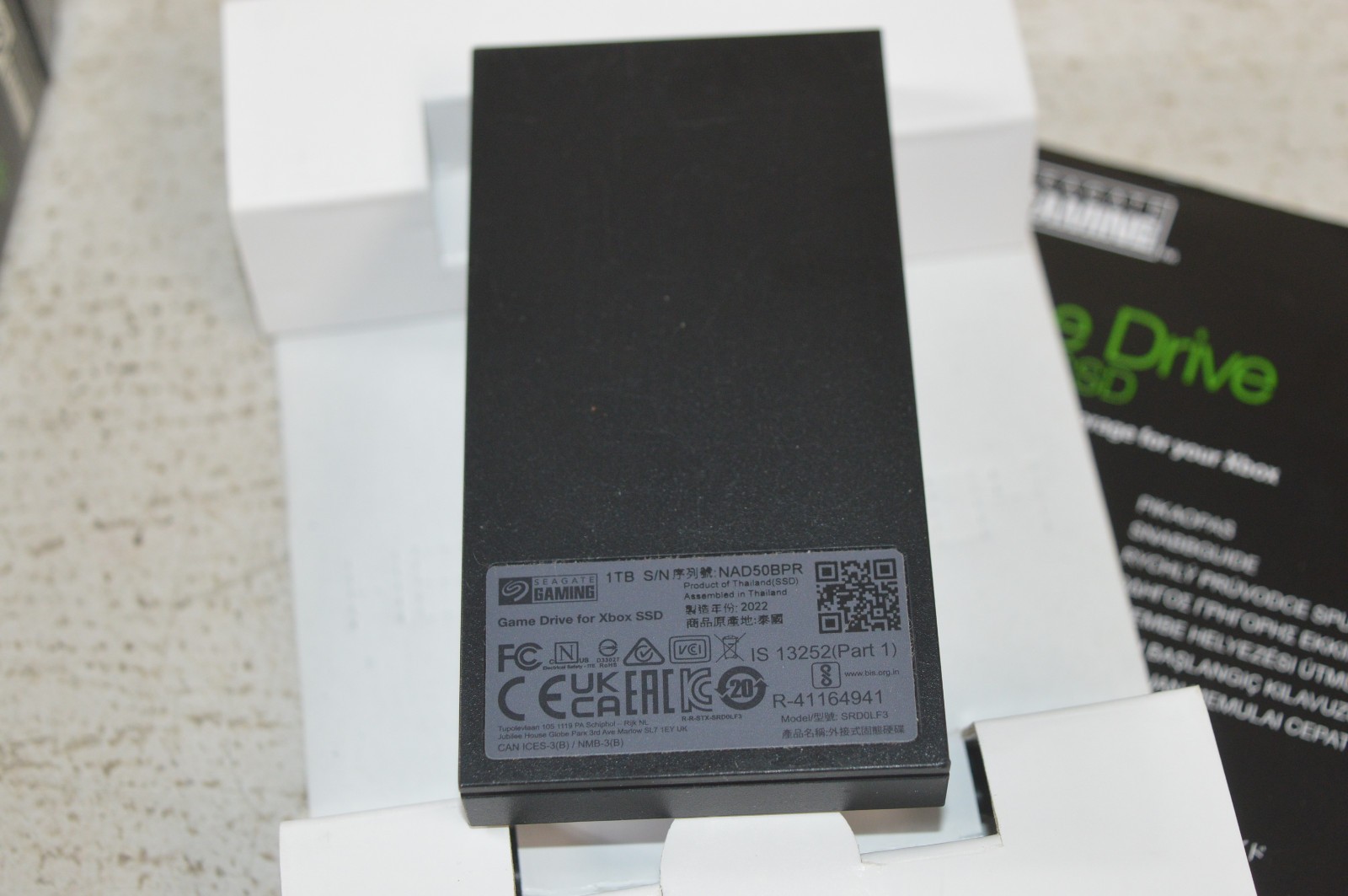 Seagate Gaming Game Drive for Xbox External SSD 1TB