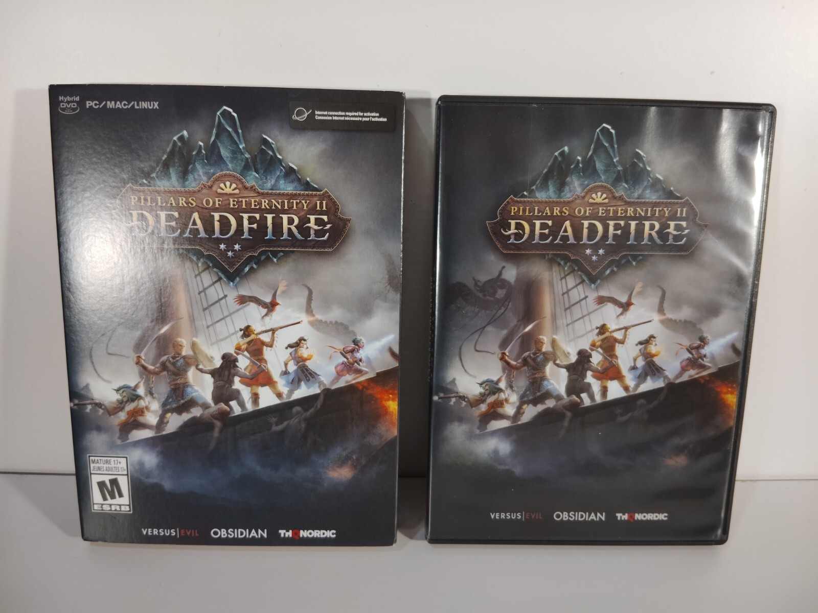 Pillars of Eternity 2 II Deadfire PC Open Box with sleeve