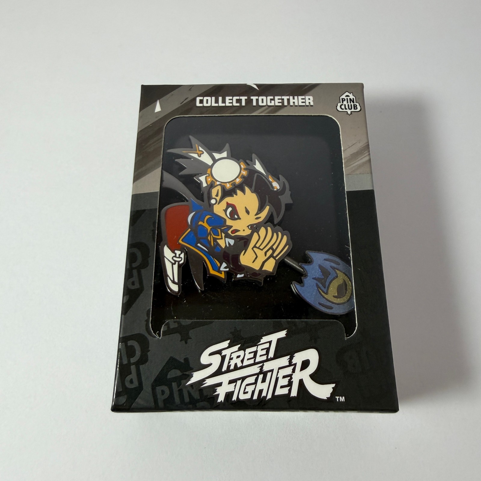 Street Fighter Chun Li Fire Ball Pin Official Capcom Limited Edition New