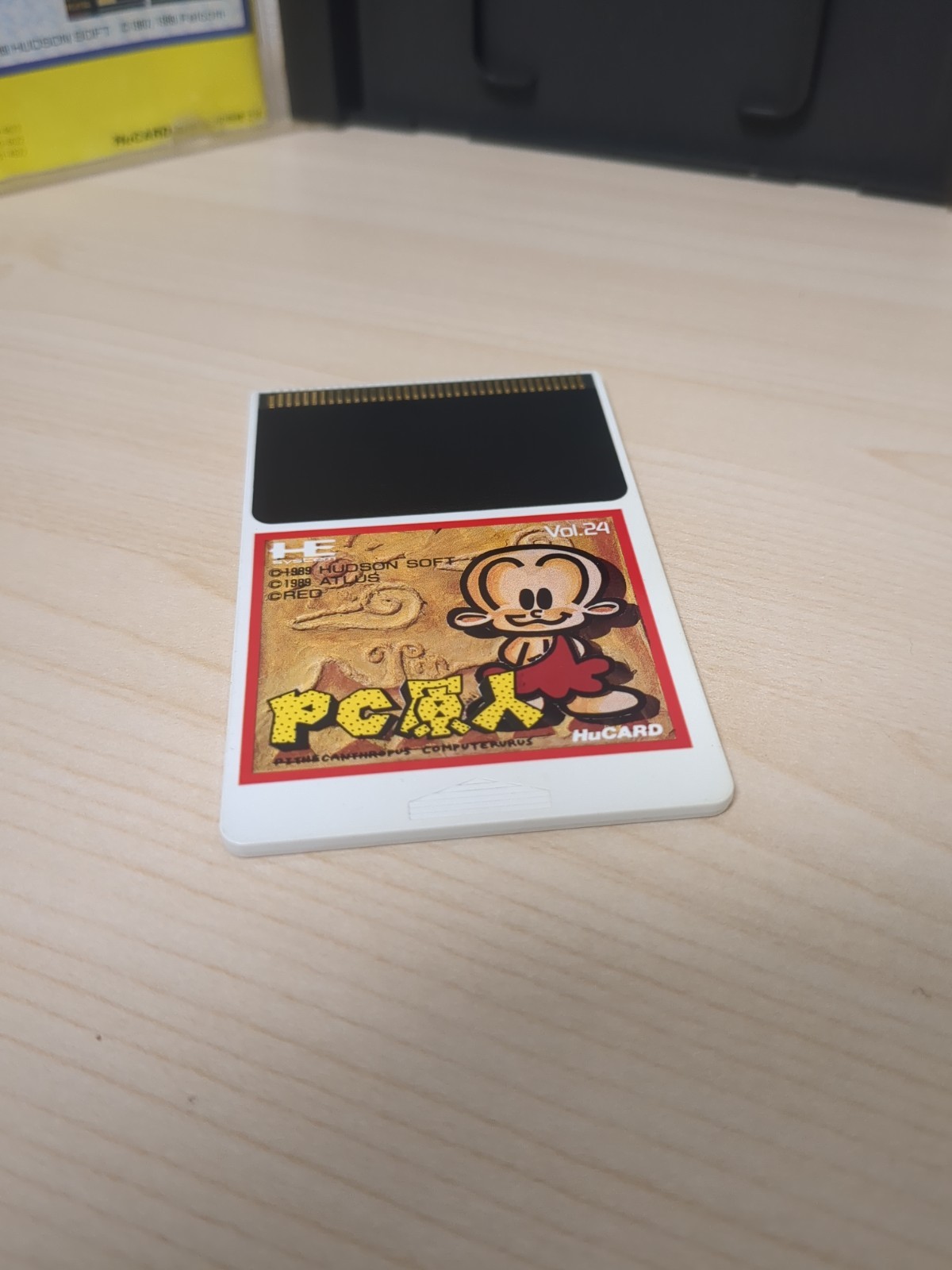 PC Genjin Hu Card Hudson NEC PC engine From Japan