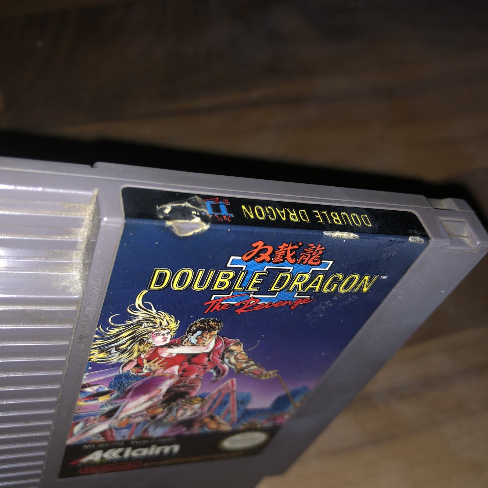 Double Dragon II The Revenge Nintendo NES Game Cartridge – Authentic and Tested