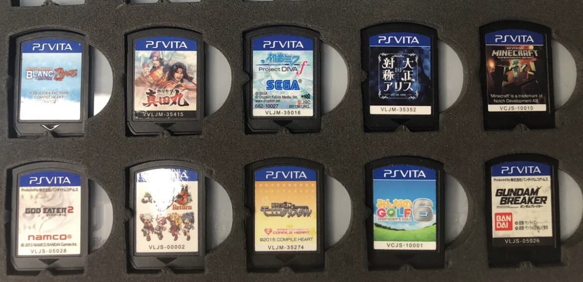 Ps Vita Lot Games. Japón Import. With Out Box x10