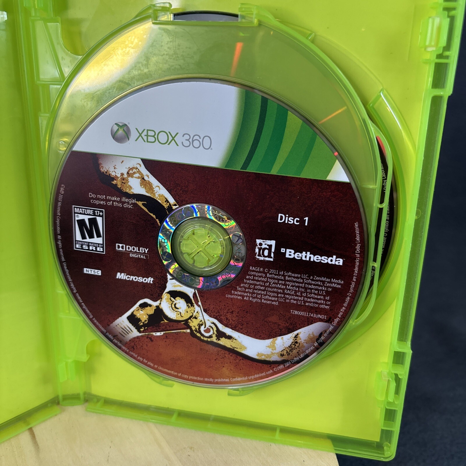 Xbox 360 – Rage [Anarchy Edition] – No Manual – Refurbished, Very Good