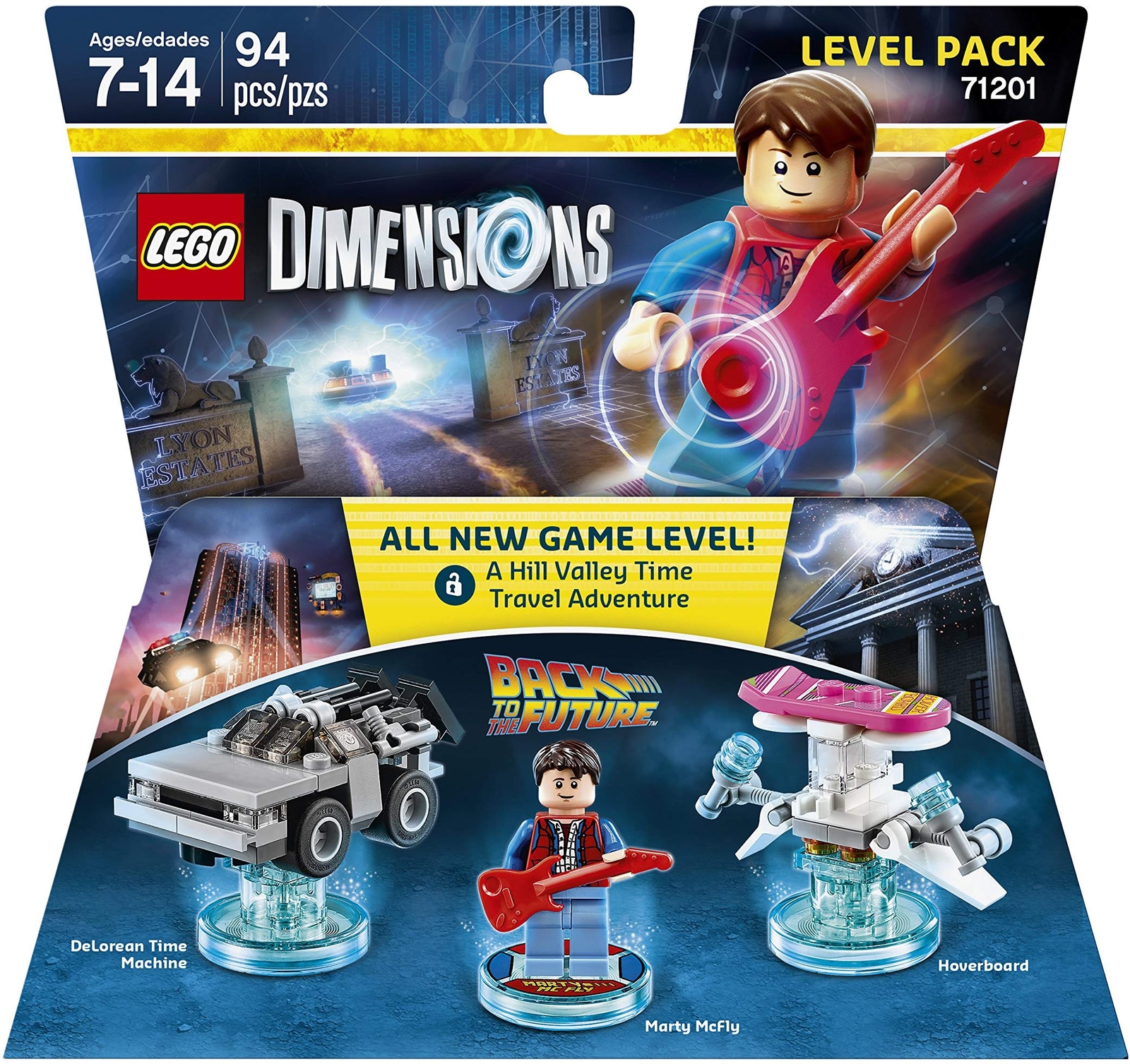 Lego Dimensions Level Pack 71201 Back to the Future A Hill Valley Adventure NEW