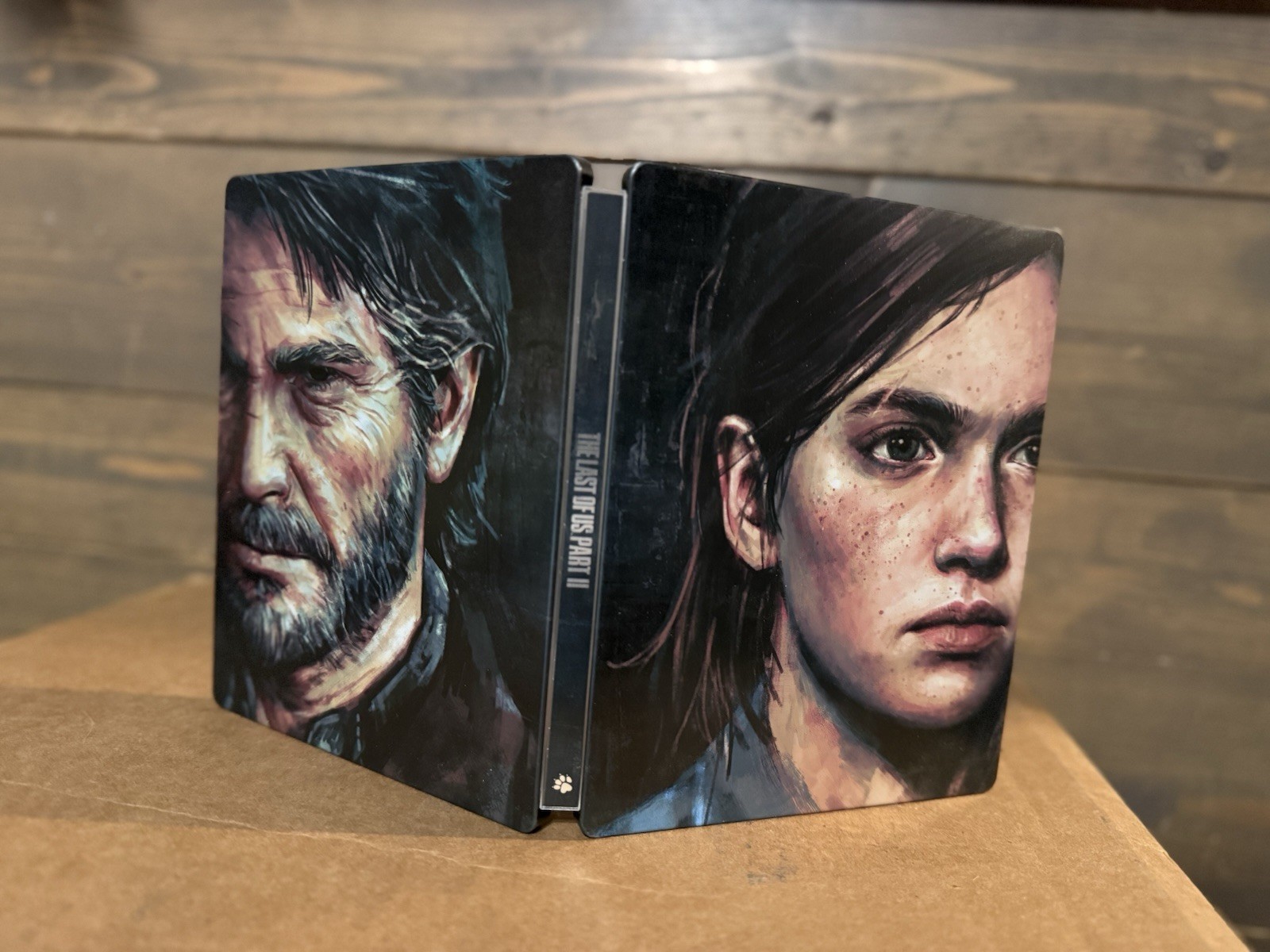 The Last of Us Part II 2 Empty Steelbook Joel & Ellie Art