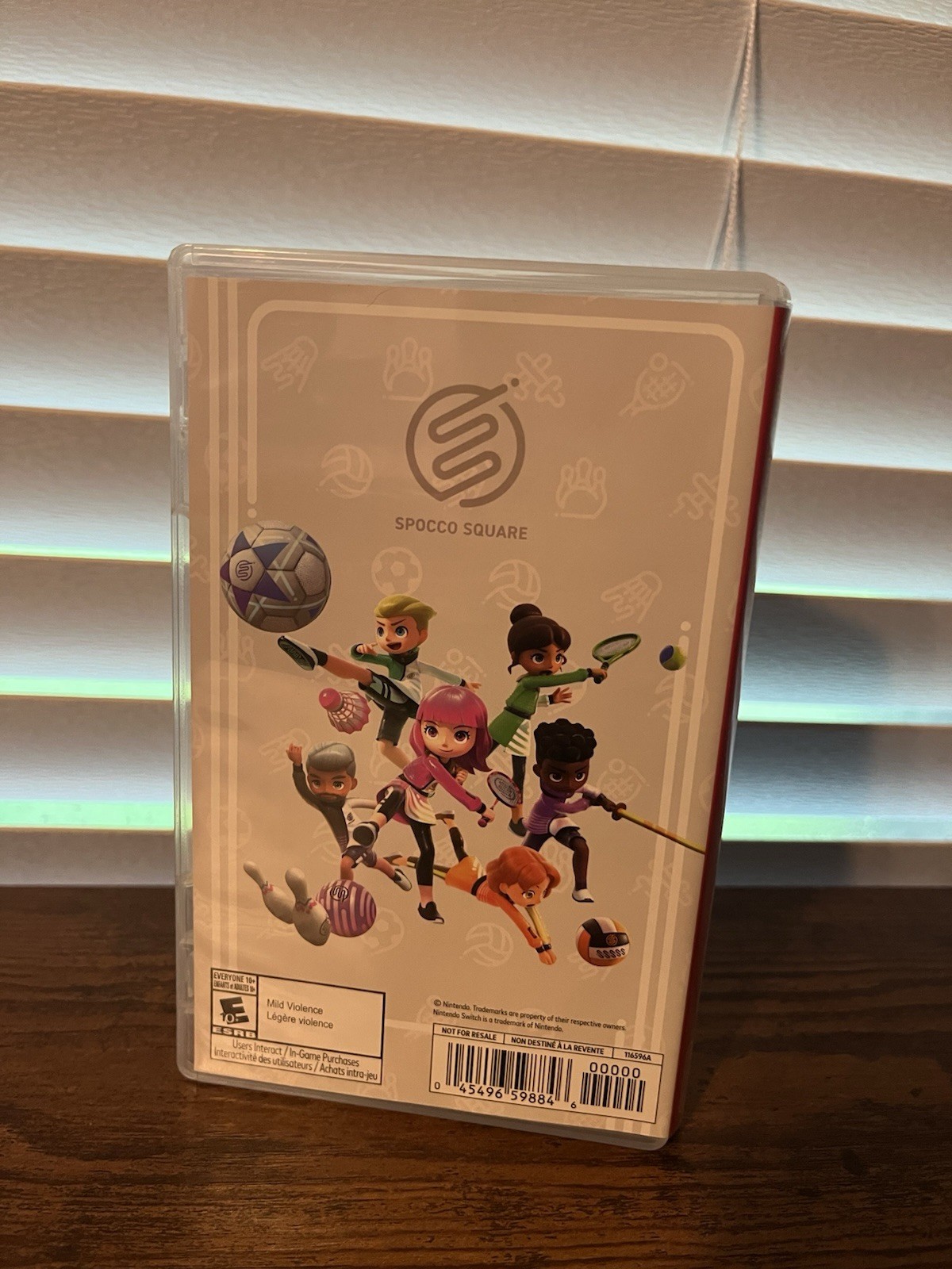 Nintendo Switch Sports 2022 Game Cartridge with Case Tested Working