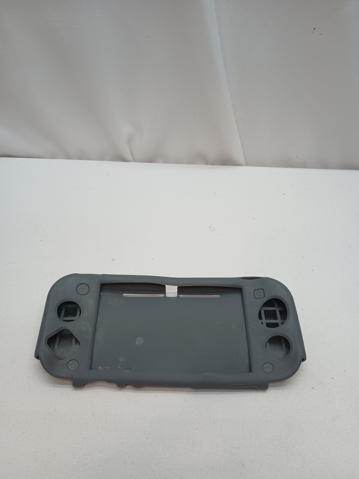 Grey Silicone Gel Rubber Protective Skin For Nintendo Switch Lite Gray