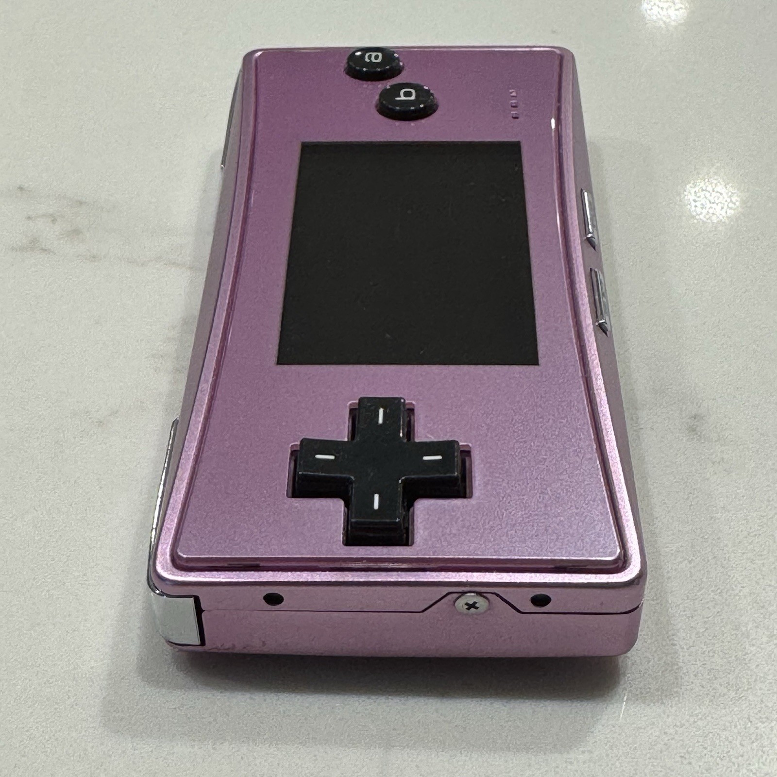 Nintendo Game Boy Micro OXY-001 Purple Console VGC Complete Box CIB OEM Charger