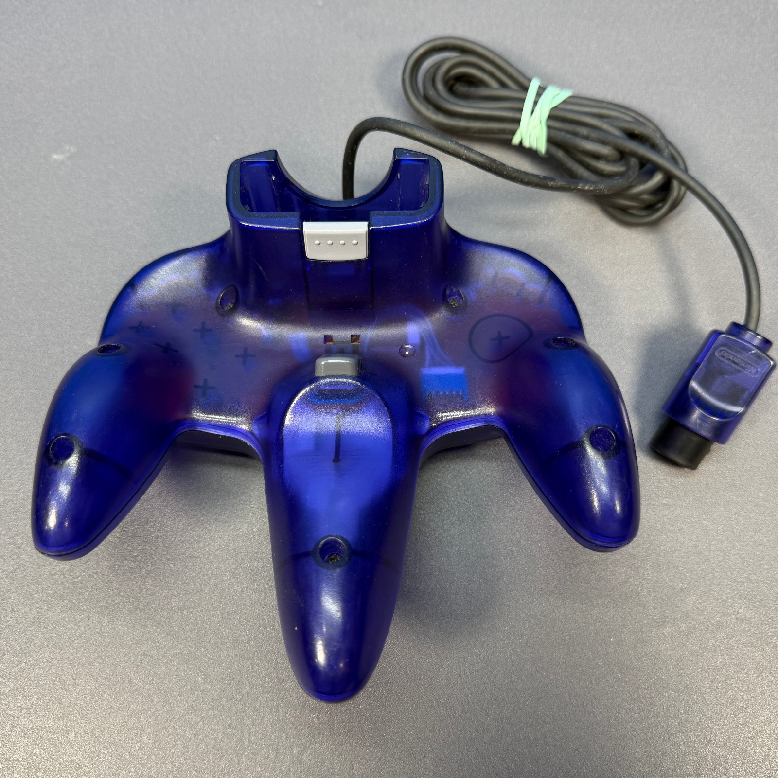 N64 NINTENDO 64 GRAPE PURPLE CONTROLLER OFFICIAL OEM HALL EFFECT TIGHT JOYSTICK