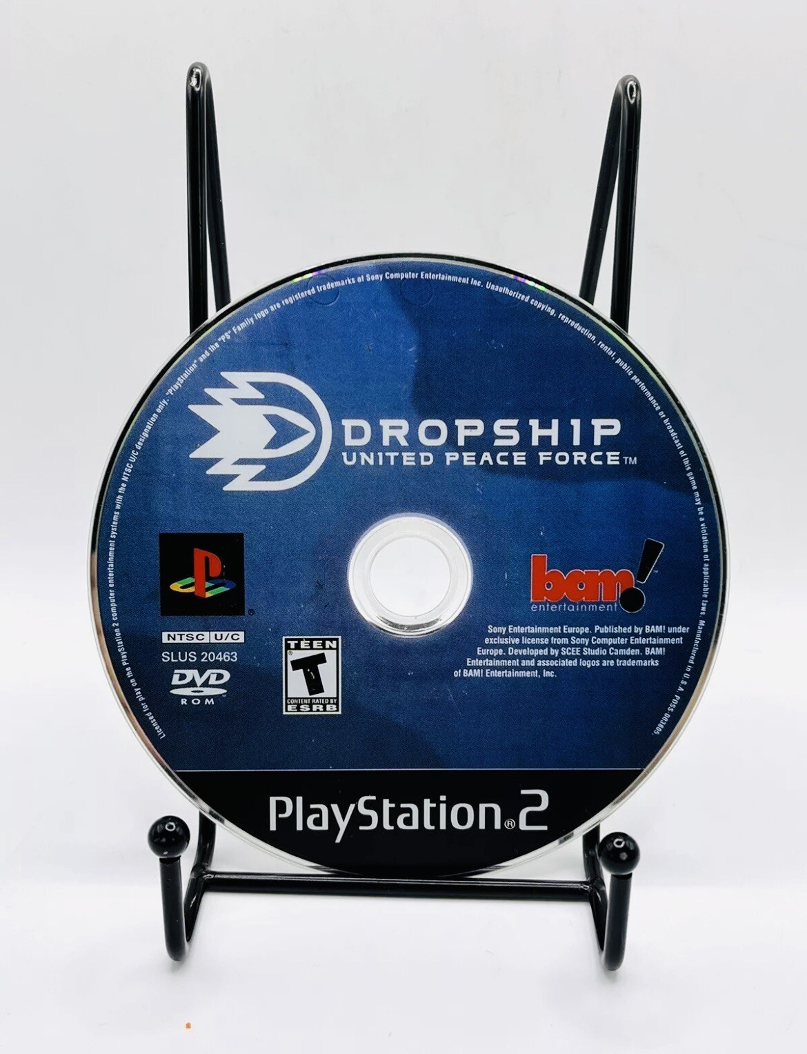 United Peace Force Drop Ship PS2 Game Sony PlayStation 2 VTG Shooter Disc Only